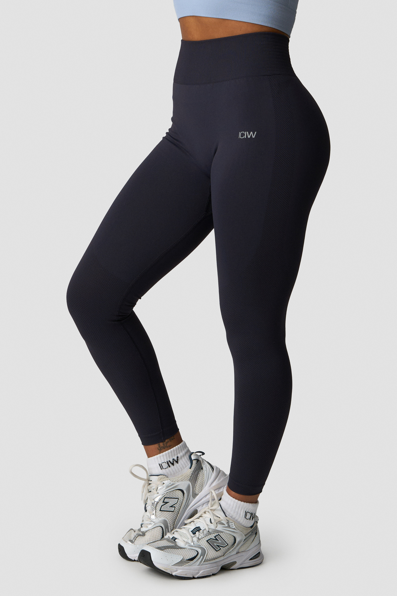 Define Seamless Tights Navy - billede 0
