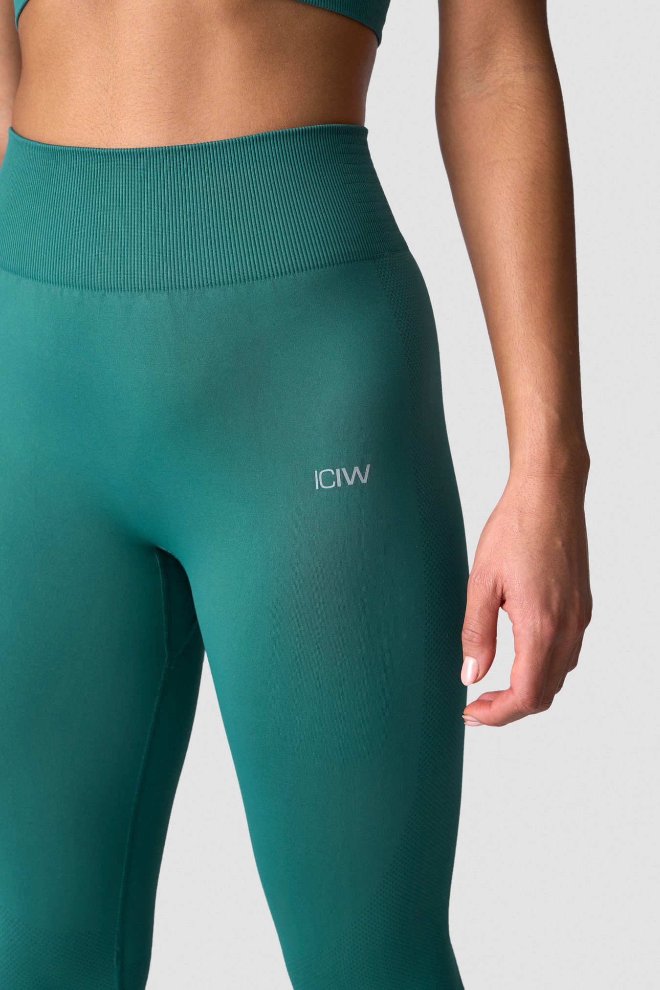 Define Seamless Tights Dusty Green - Bild 3