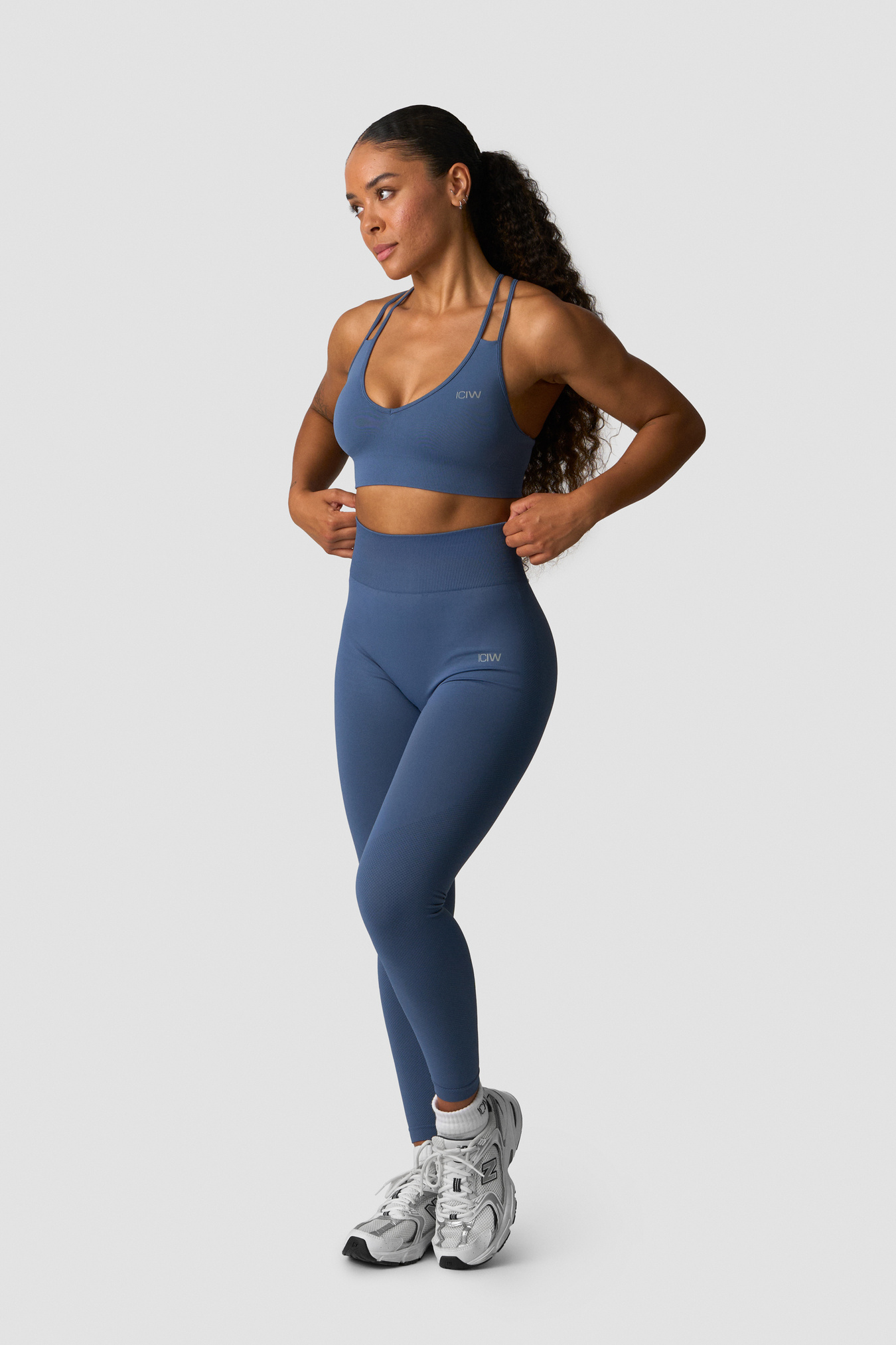 Define Seamless Tights Dusty Twilight Blue - bilde 3
