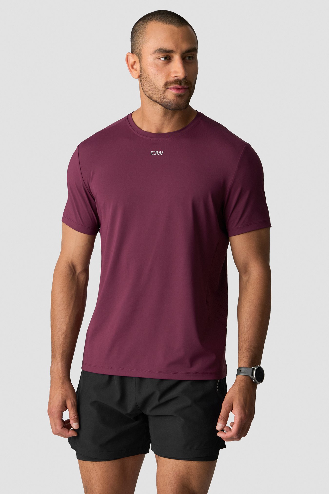 Mirage T-shirt Men Dark Mahogany - Bild 0