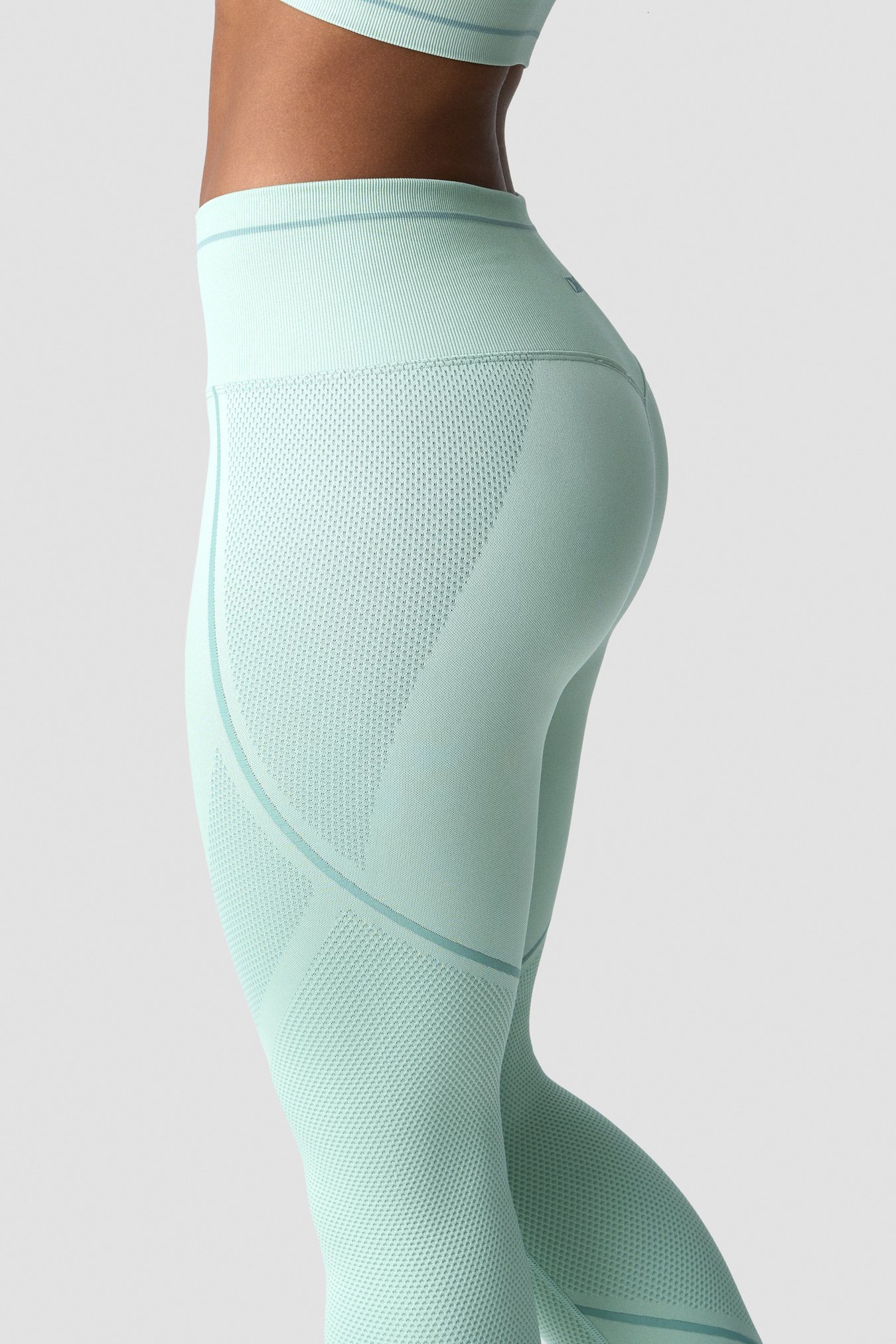 Endurance Seamless Tights Wmn Dusty Mint - billede 3