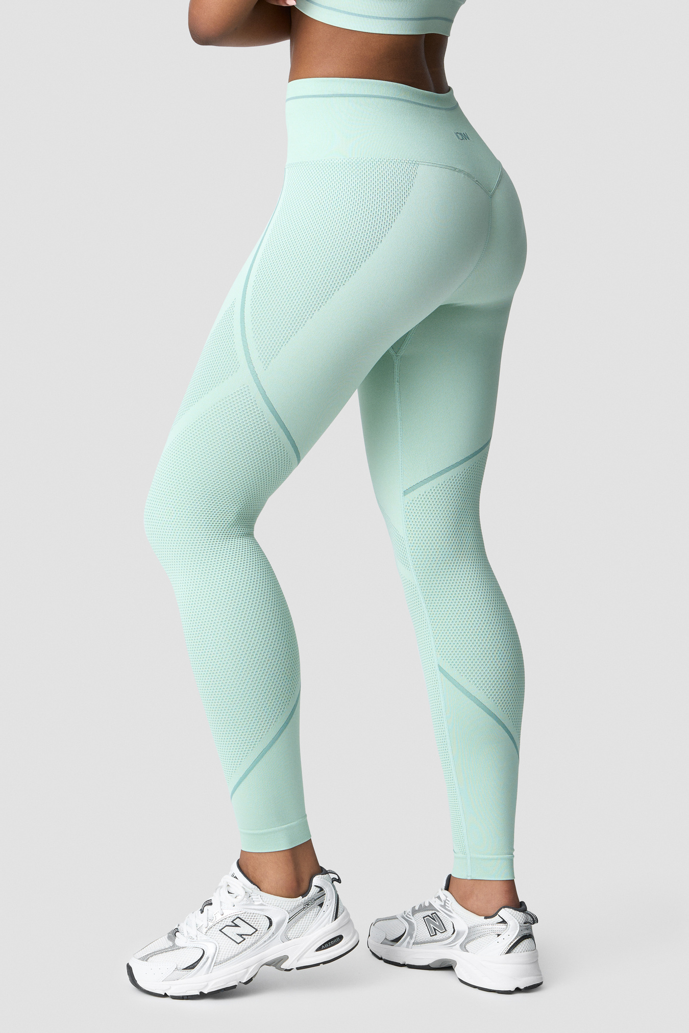 Endurance Seamless Tights Wmn Dusty Mint - billede 0