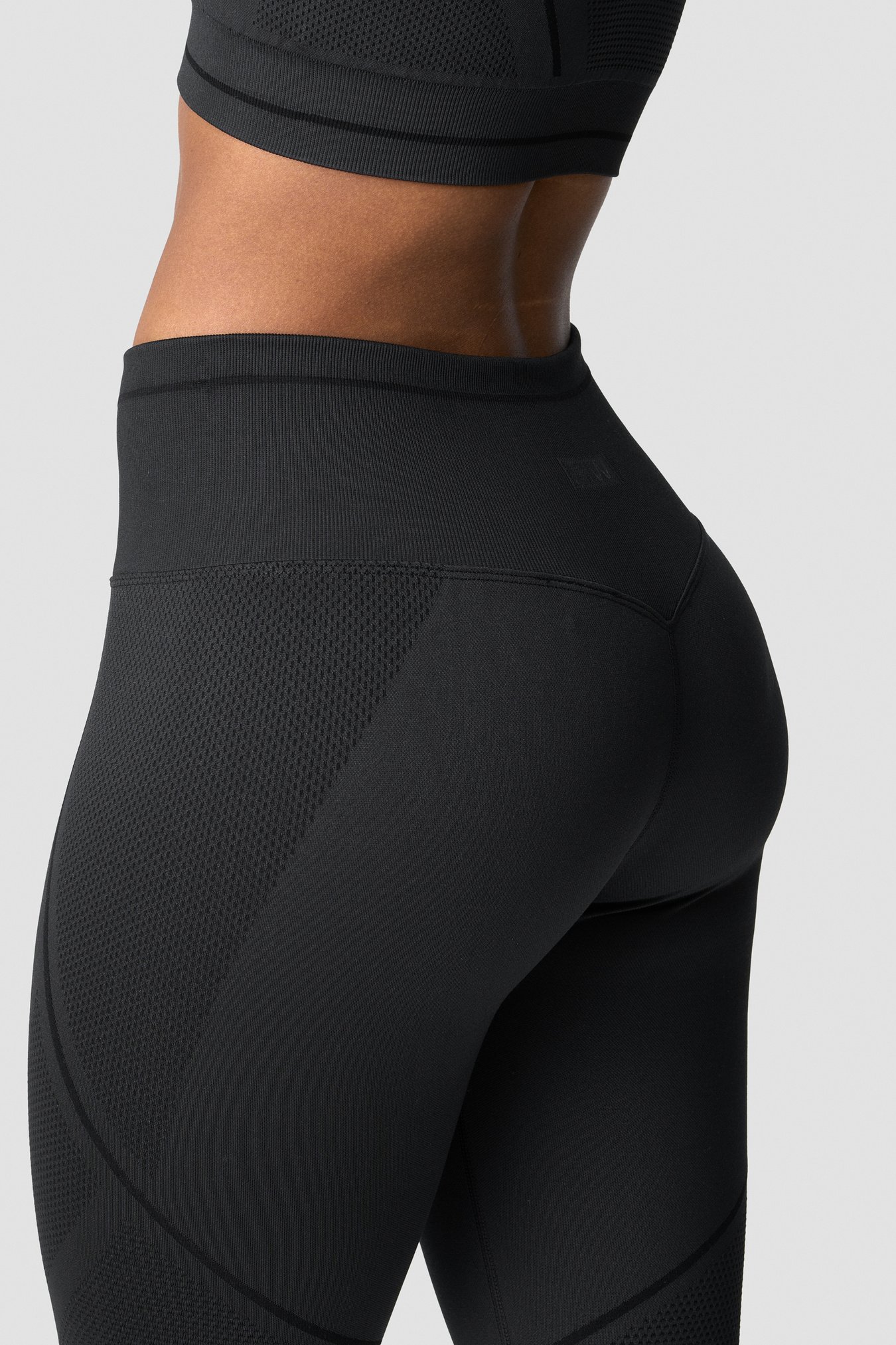 Endurance Seamless Tights Wmn Dark Grey - image 4