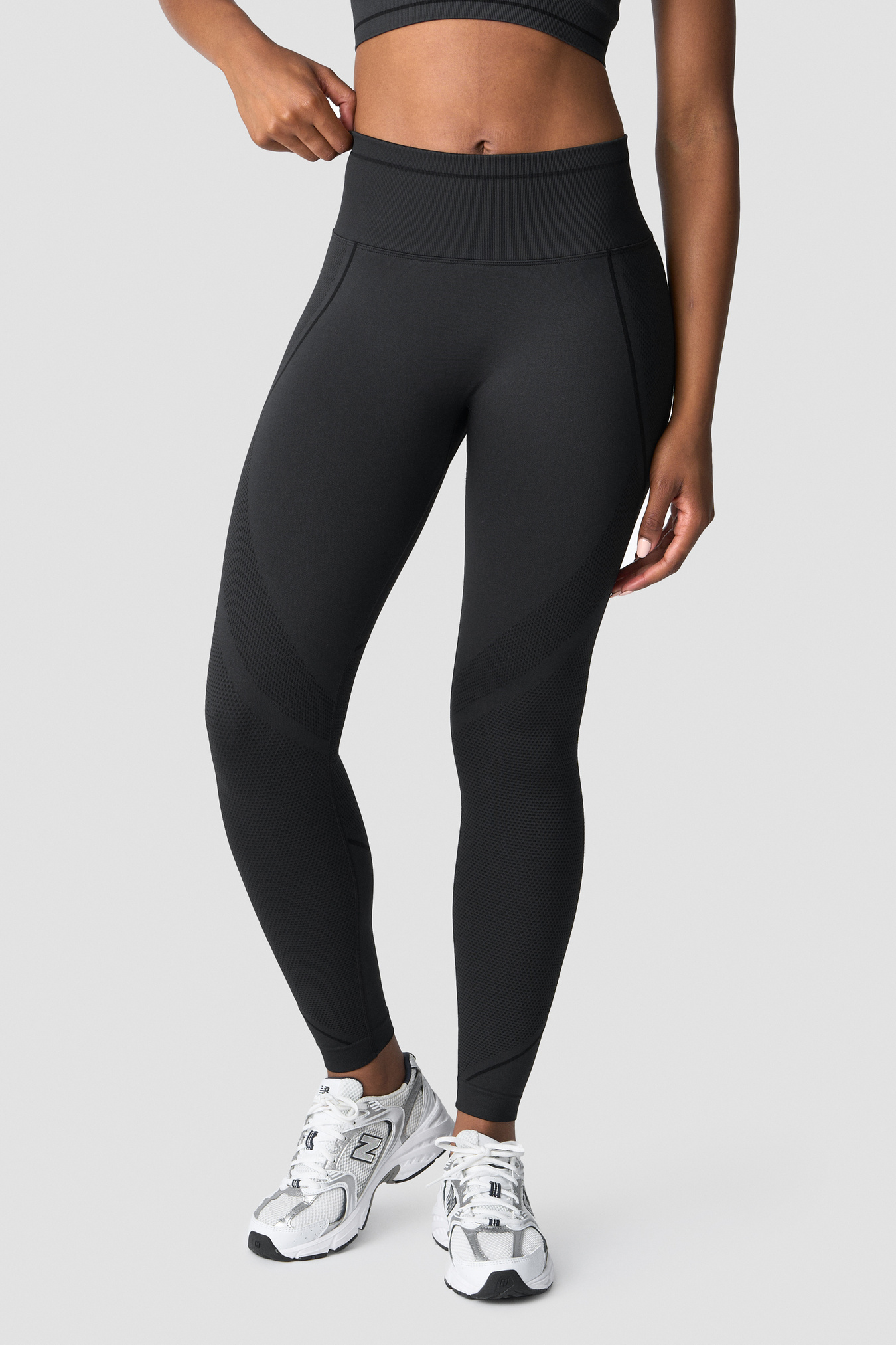 Endurance Seamless Tights Wmn Dark Grey - image 2