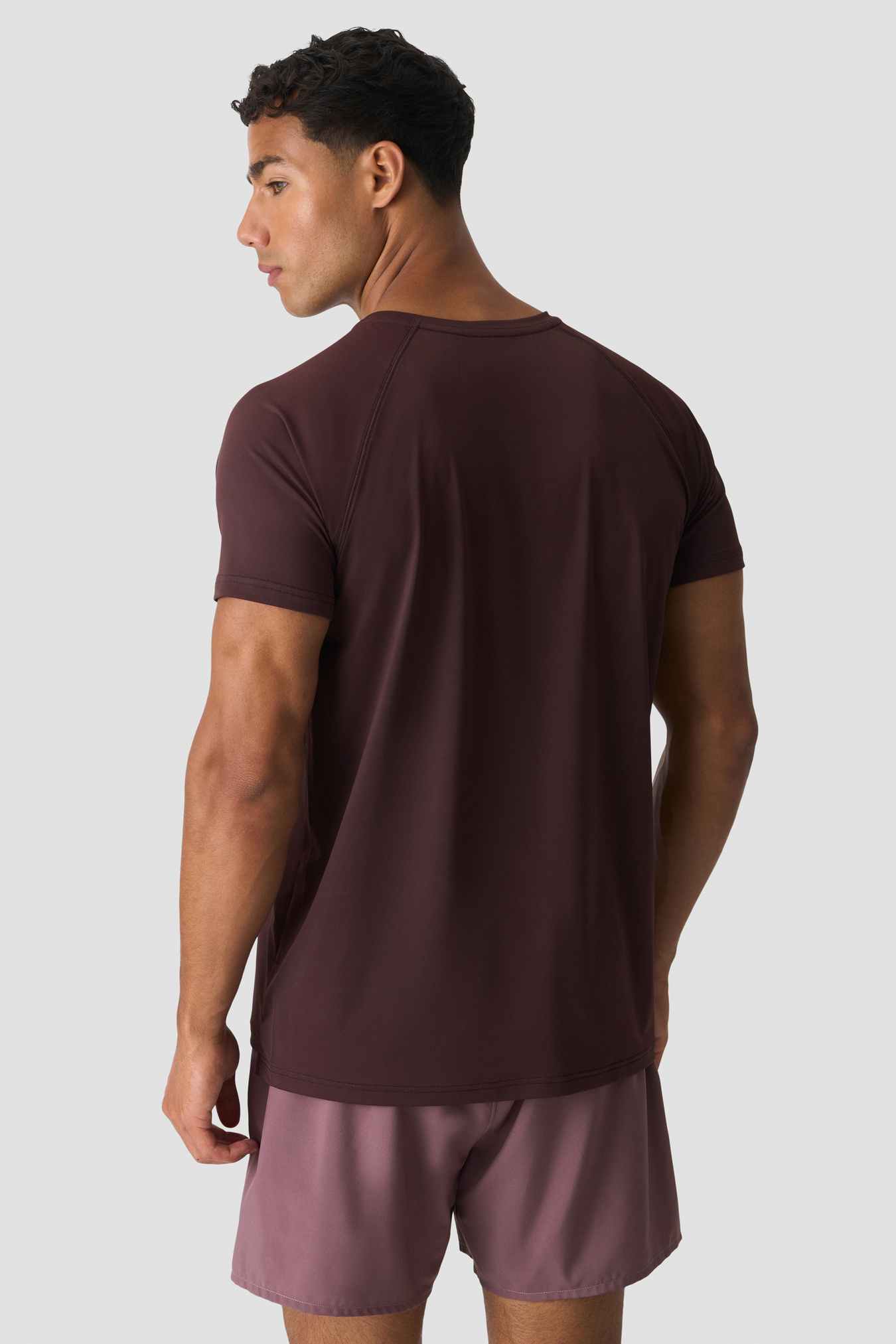 Workout Melange T-shirt Espresso - image 2