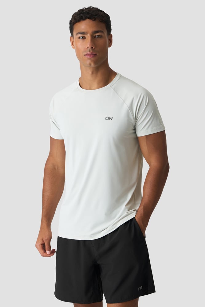 Workout Melange T-shirt Lunar Grey
