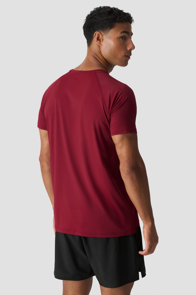 Workout Melange T-shirt Dark Berry
