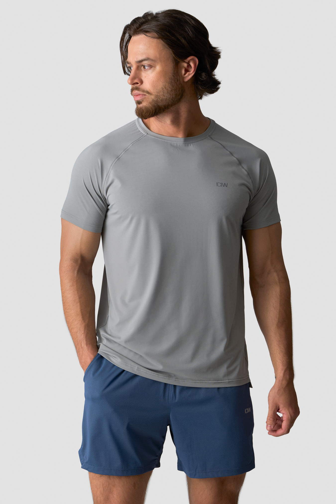 Workout Melange T-shirt Men Utlimate Grey - immagine $