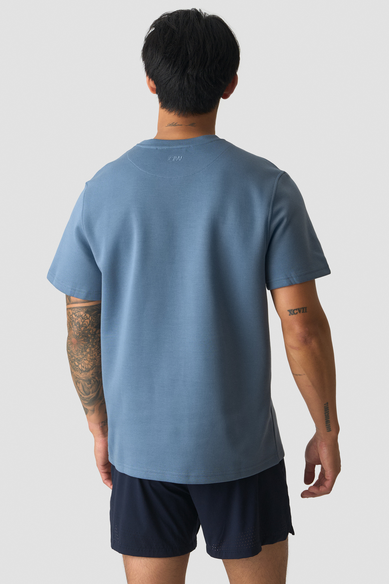 Revive T-shirt Men Steel Blue - imagen 2