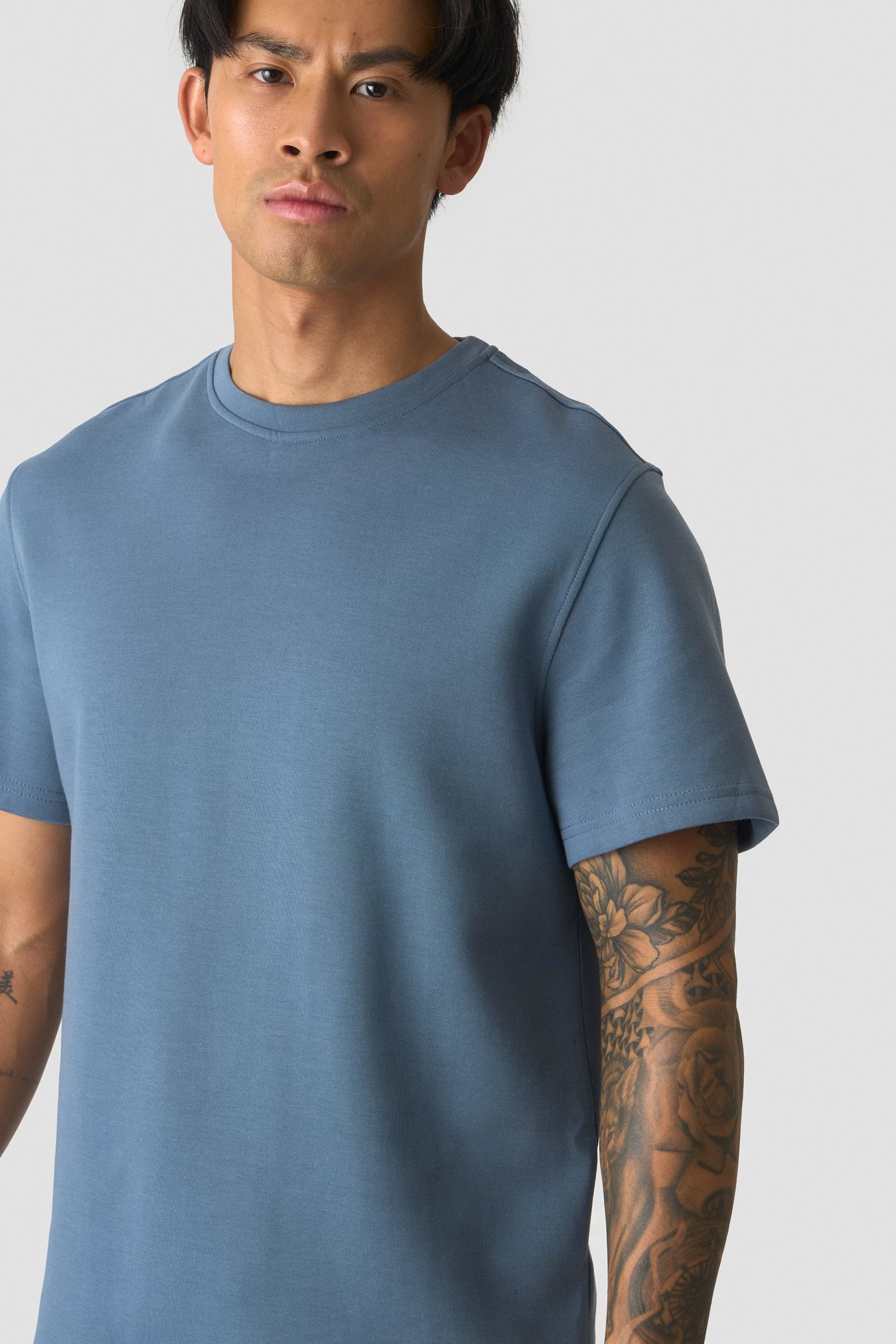 Revive T-shirt Men Steel Blue - imagen 3