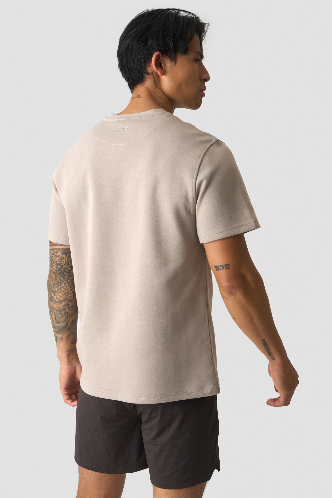 Revive T-shirt Men Light Greige - bilde 2