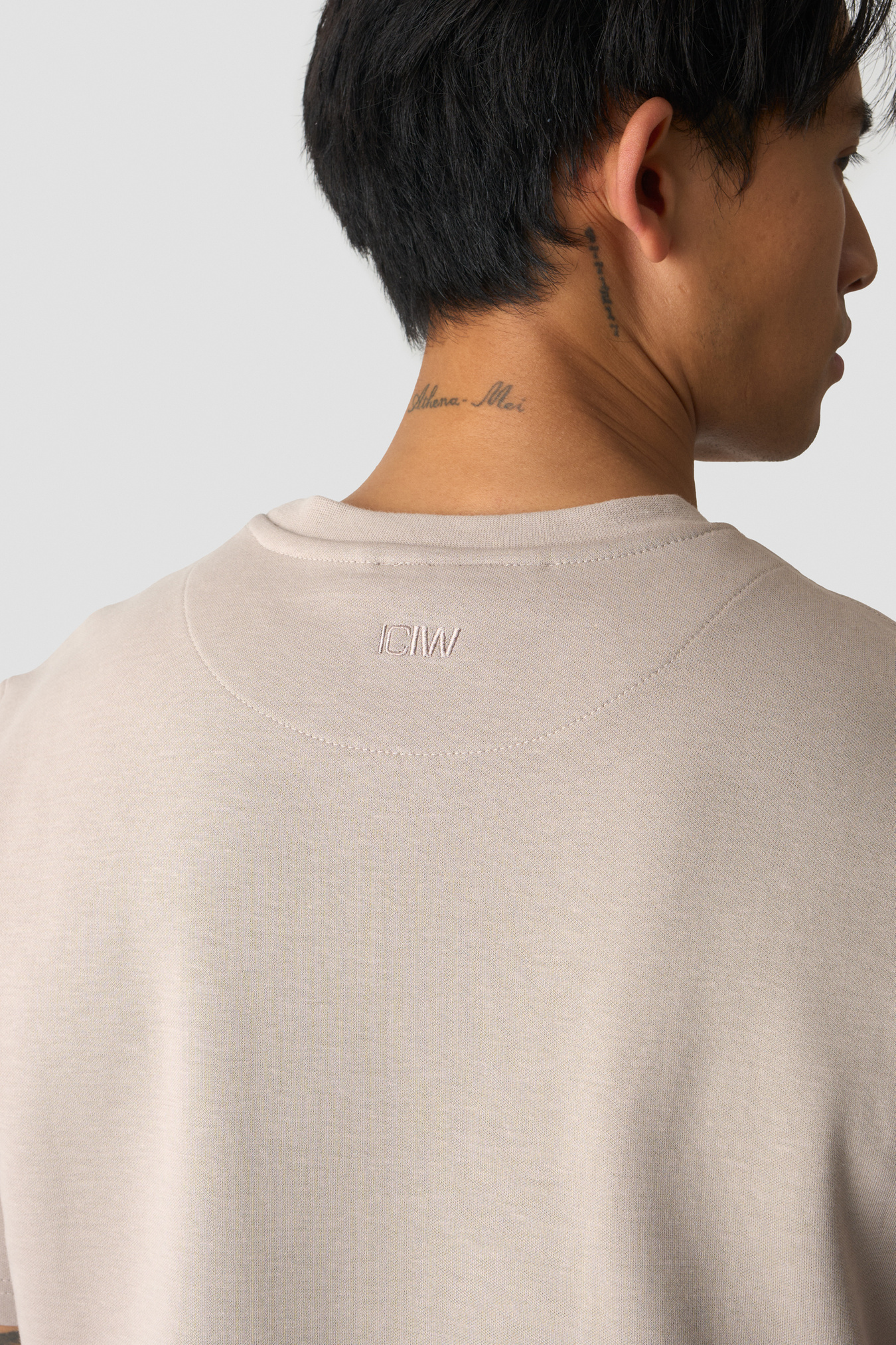 Revive T-shirt Men Light Greige - bilde 4