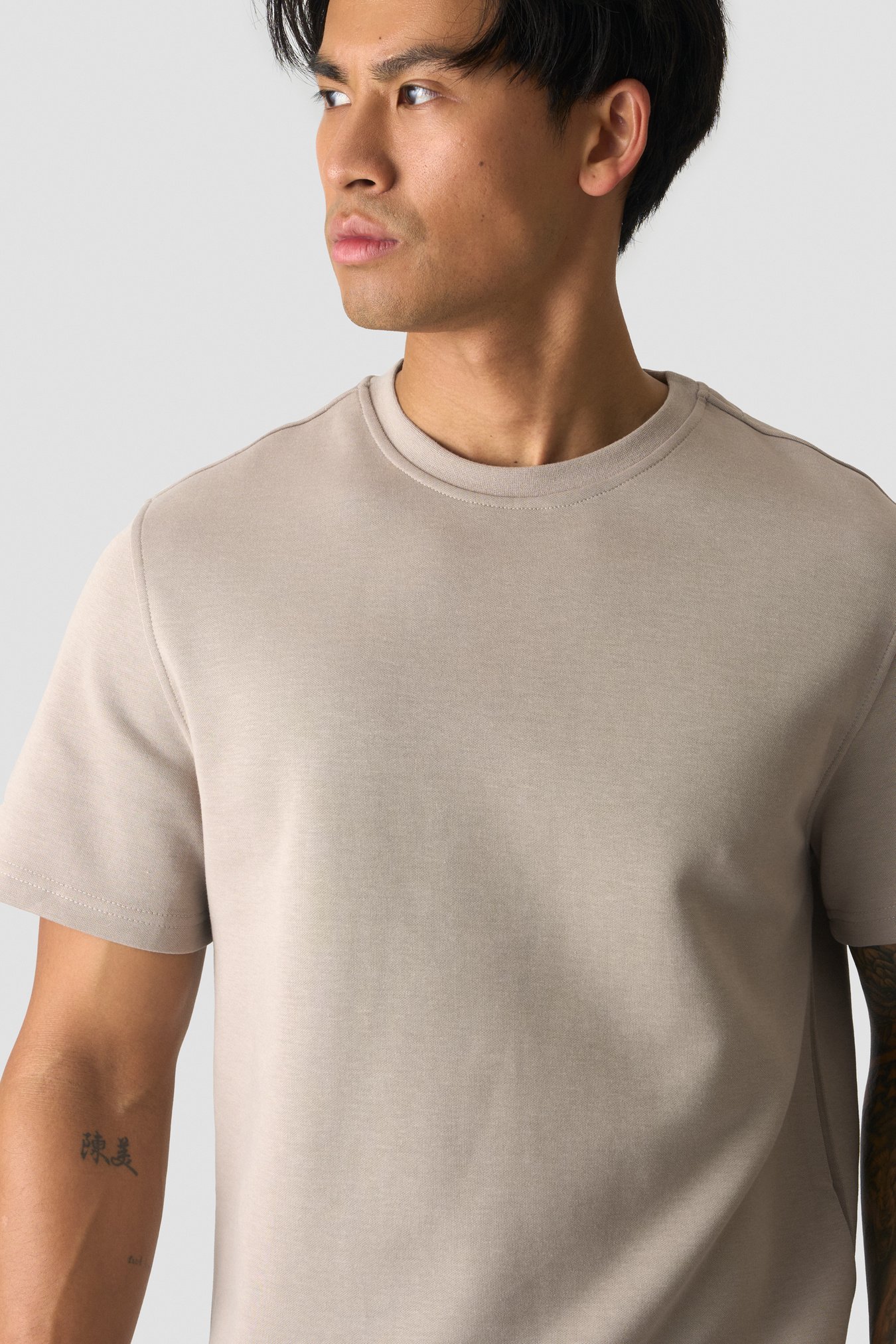 Revive T-shirt Men Light Greige - imagen 3