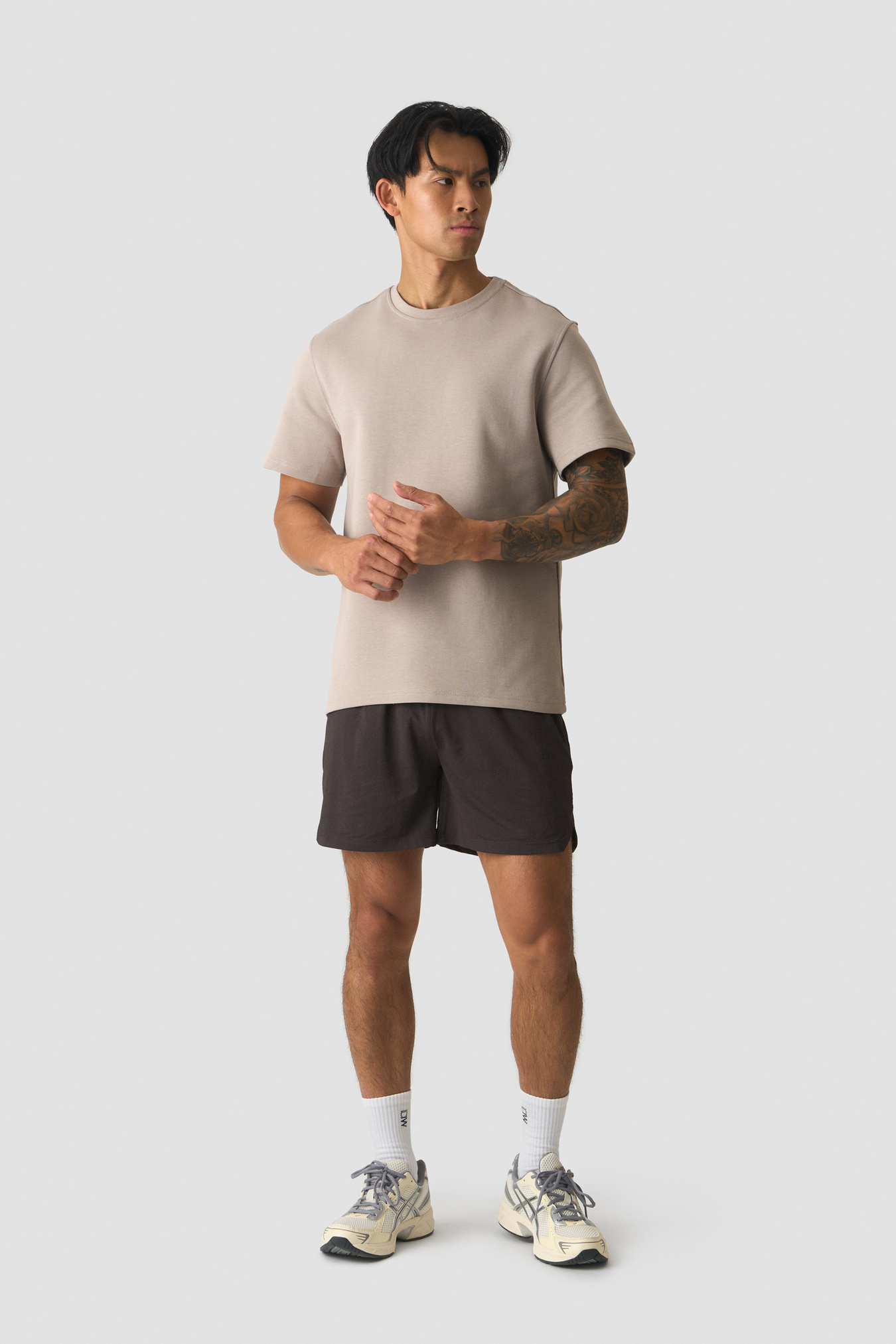 Revive T-shirt Men Light Greige - bilde 5