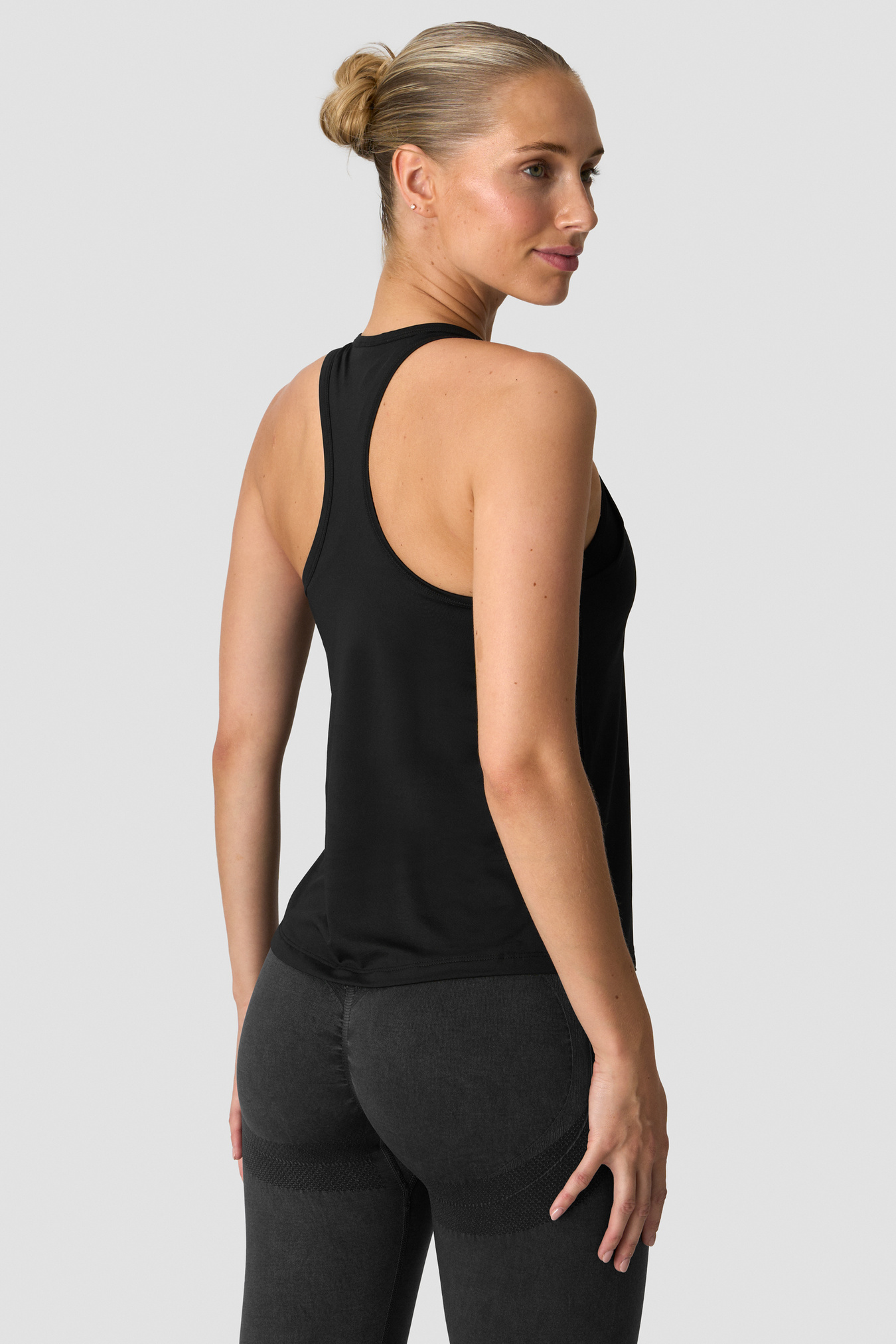 High Neck Tank Top Black - Bild 1