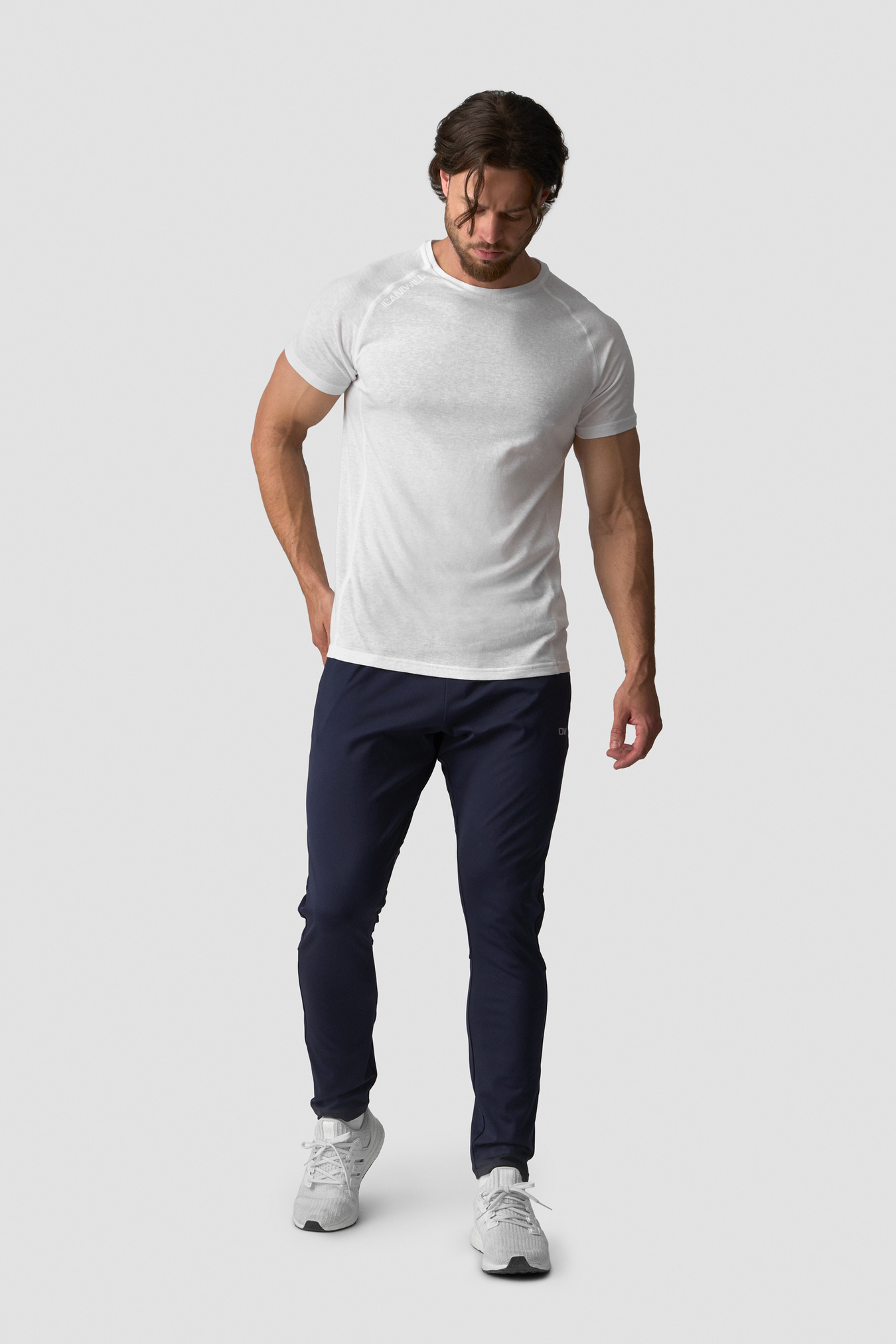 Tri-Blend Clean Tee White - immagine $