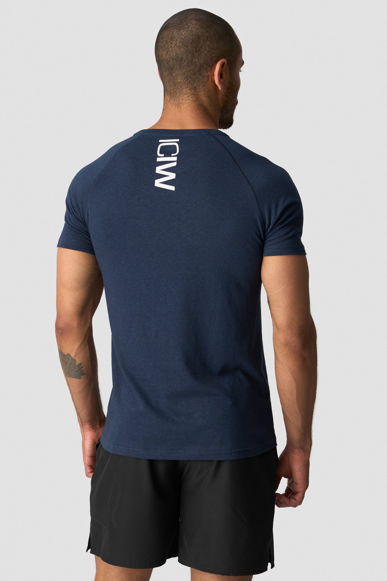 Tri-Blend Clean Tee Midnight Blue - bild 1
