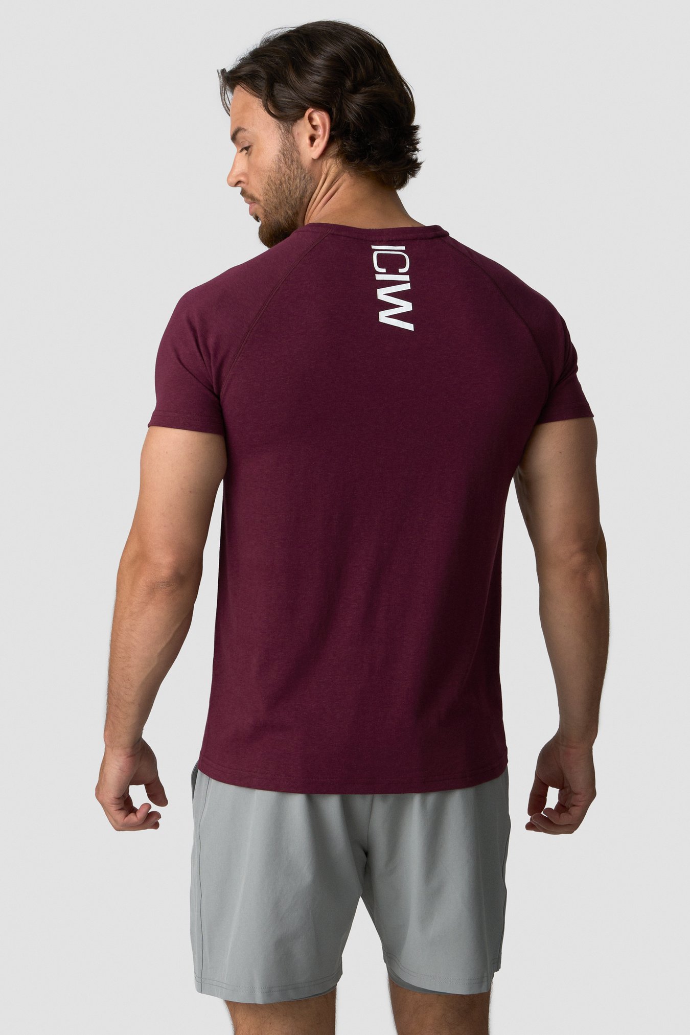 Tri-Blend Clean Tee Dark Mahogany - immagine $