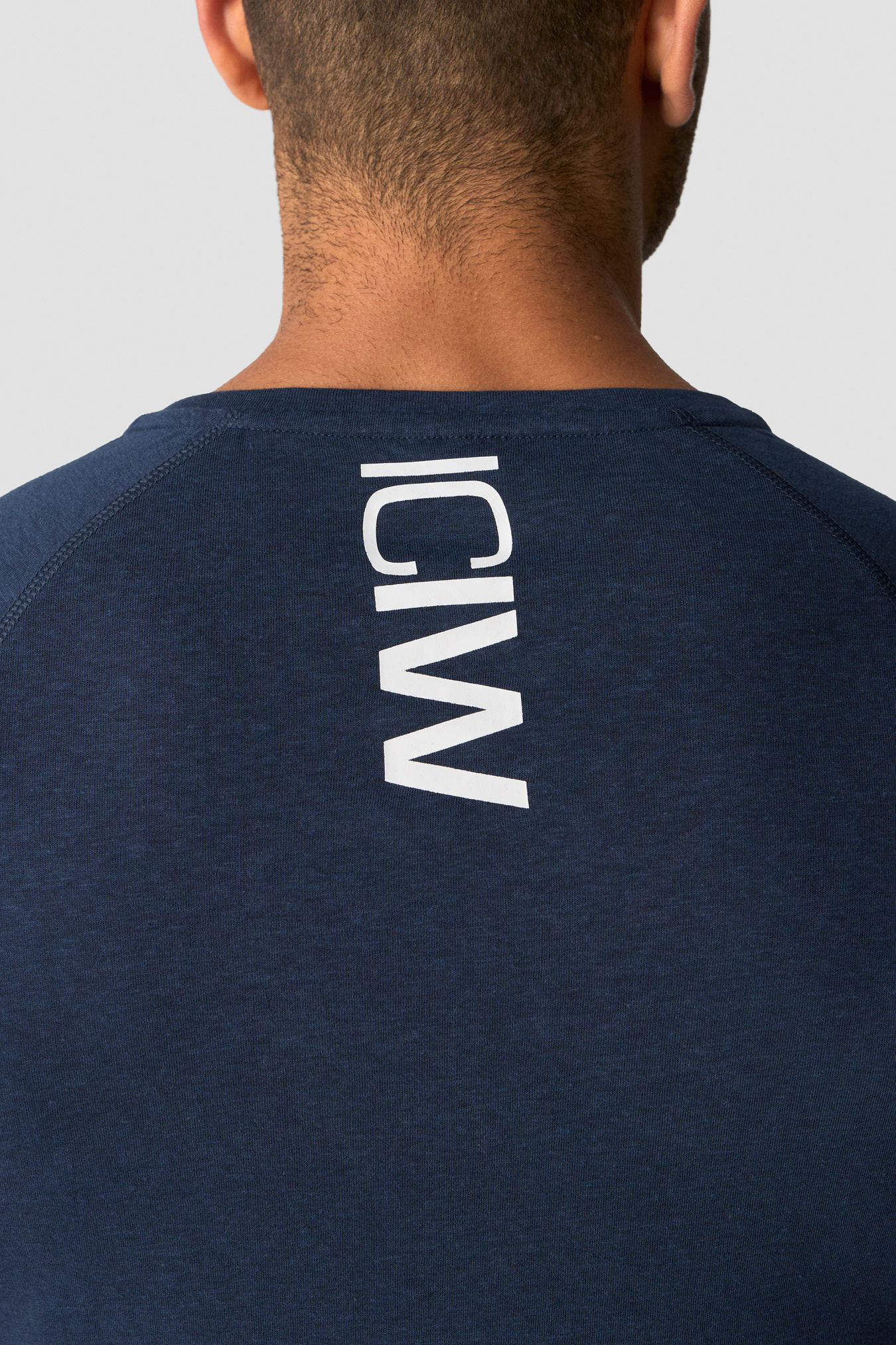 Tri-Blend Clean Tee Midnight Blue - bild 3