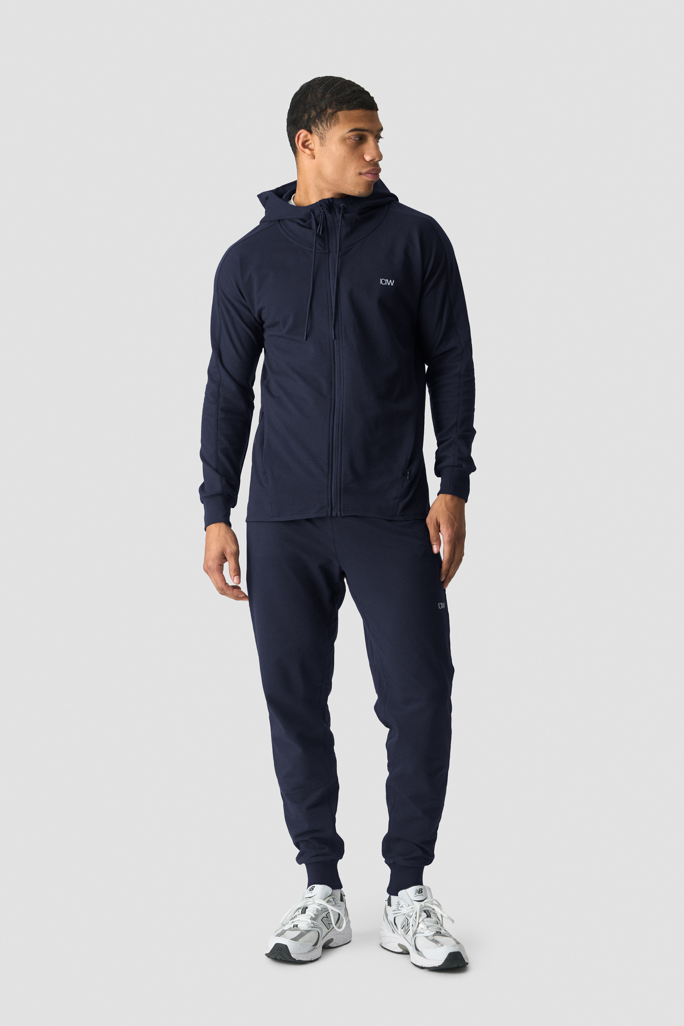 Activity Zip Hoodie Men Navy - afbeelding 3
