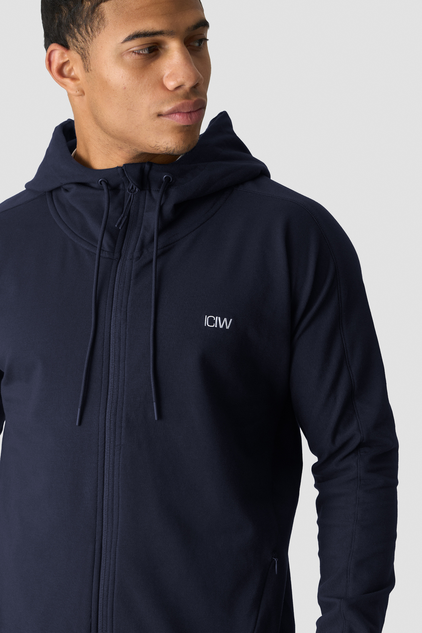 Activity Zip Hoodie Men Navy - afbeelding 2