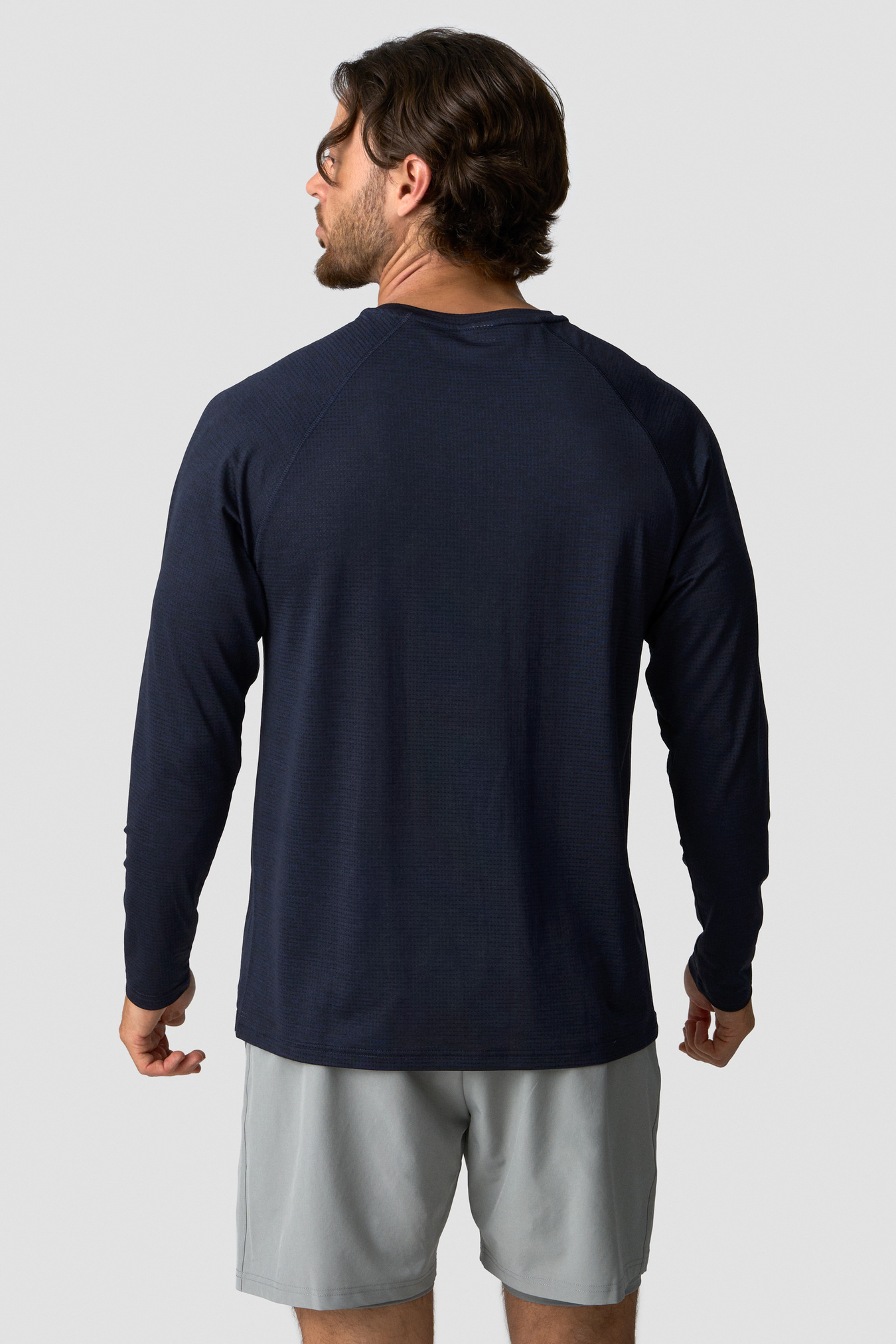 Training Mesh Long Sleeve Men Navy - Bild 3