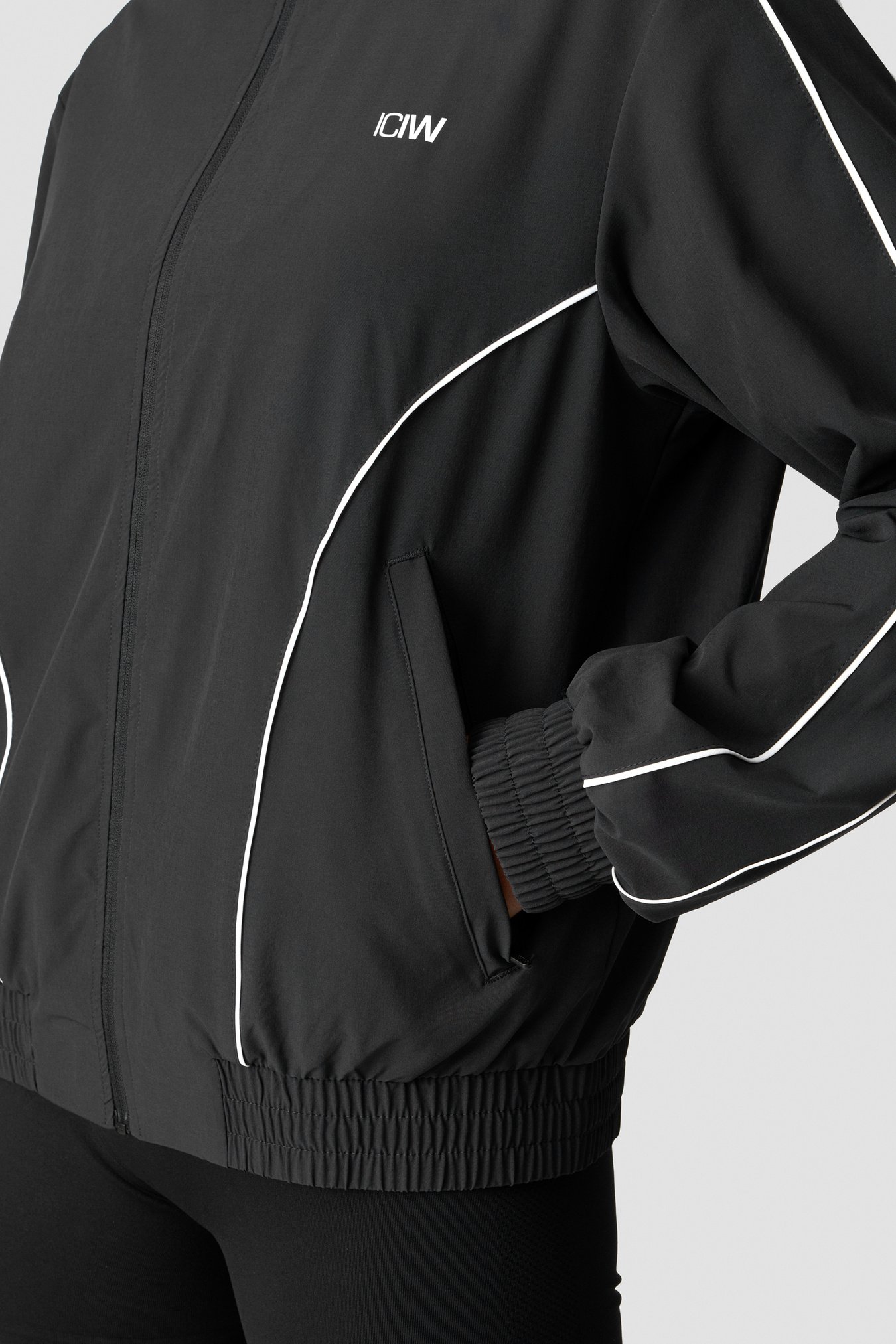 Contrast Track Jacket Wmn Black - immagine $