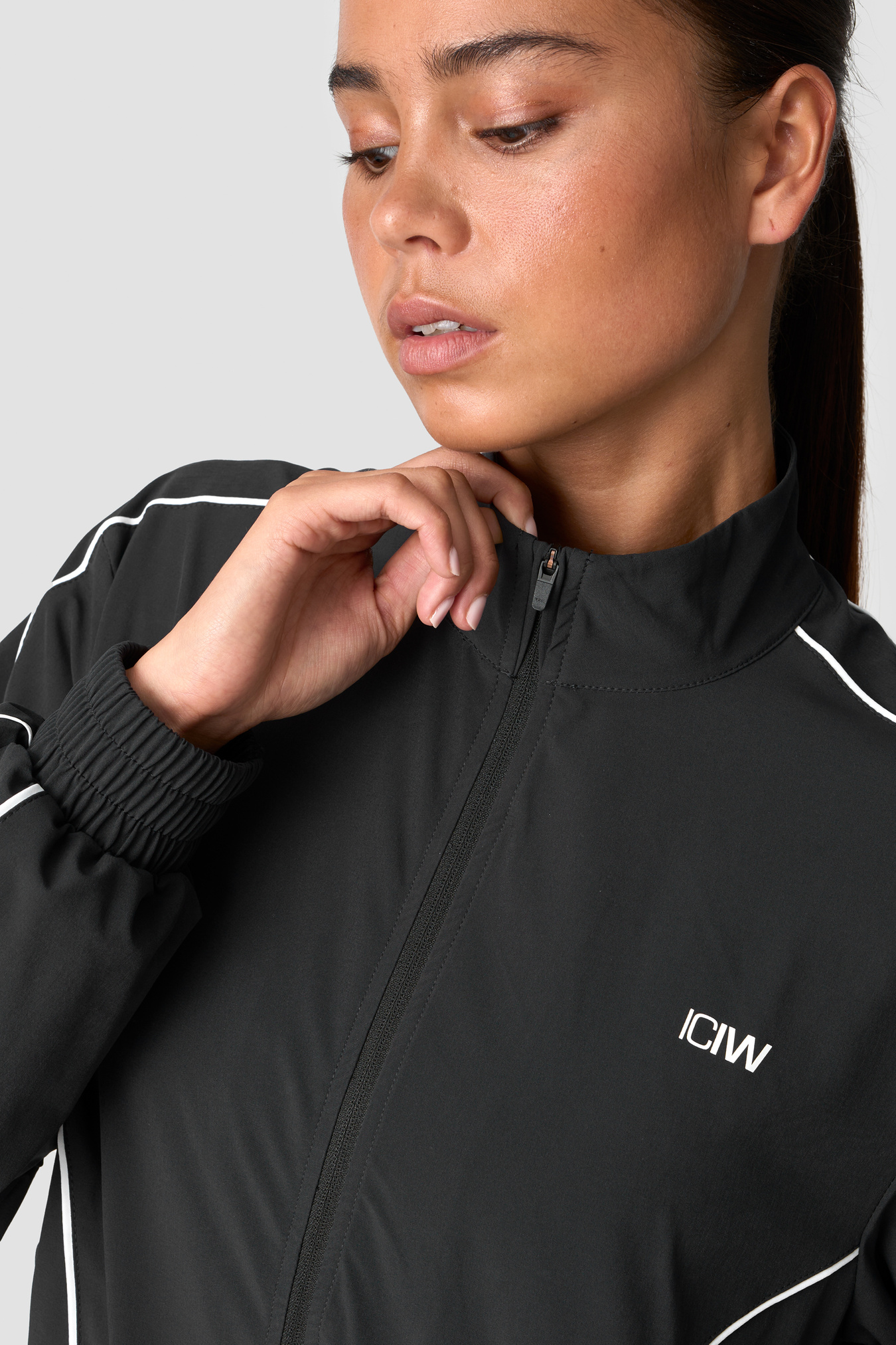 Contrast Track Jacket Wmn Black - immagine $