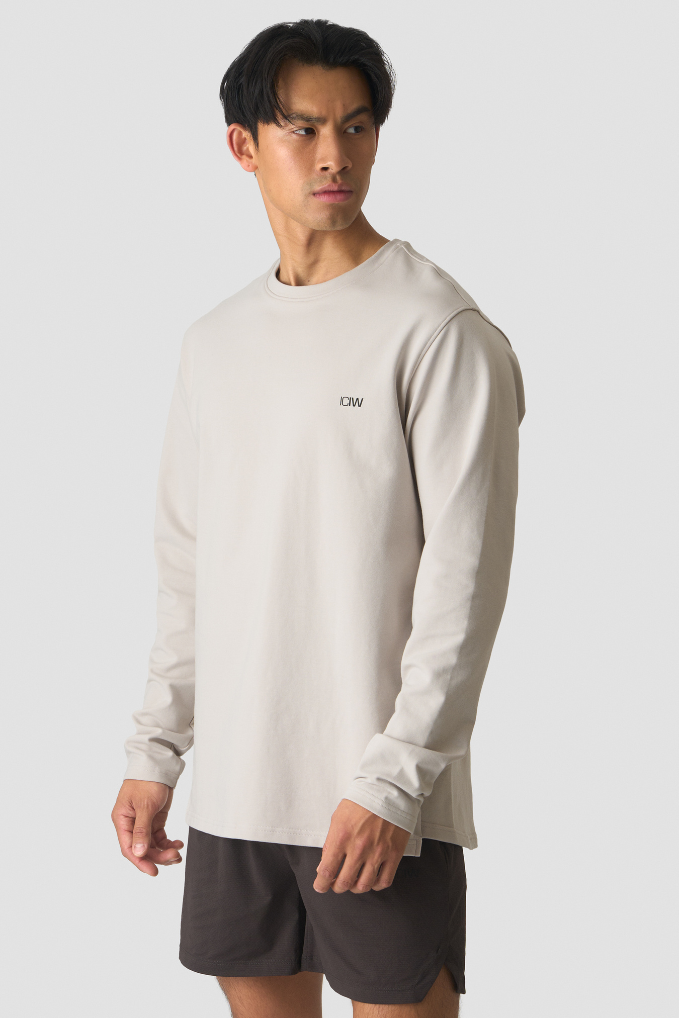 Stride Sweatshirt Men Light Grey - bild 1