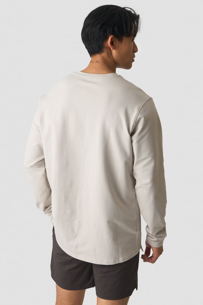 Stride Sweatshirt Men Light Grey