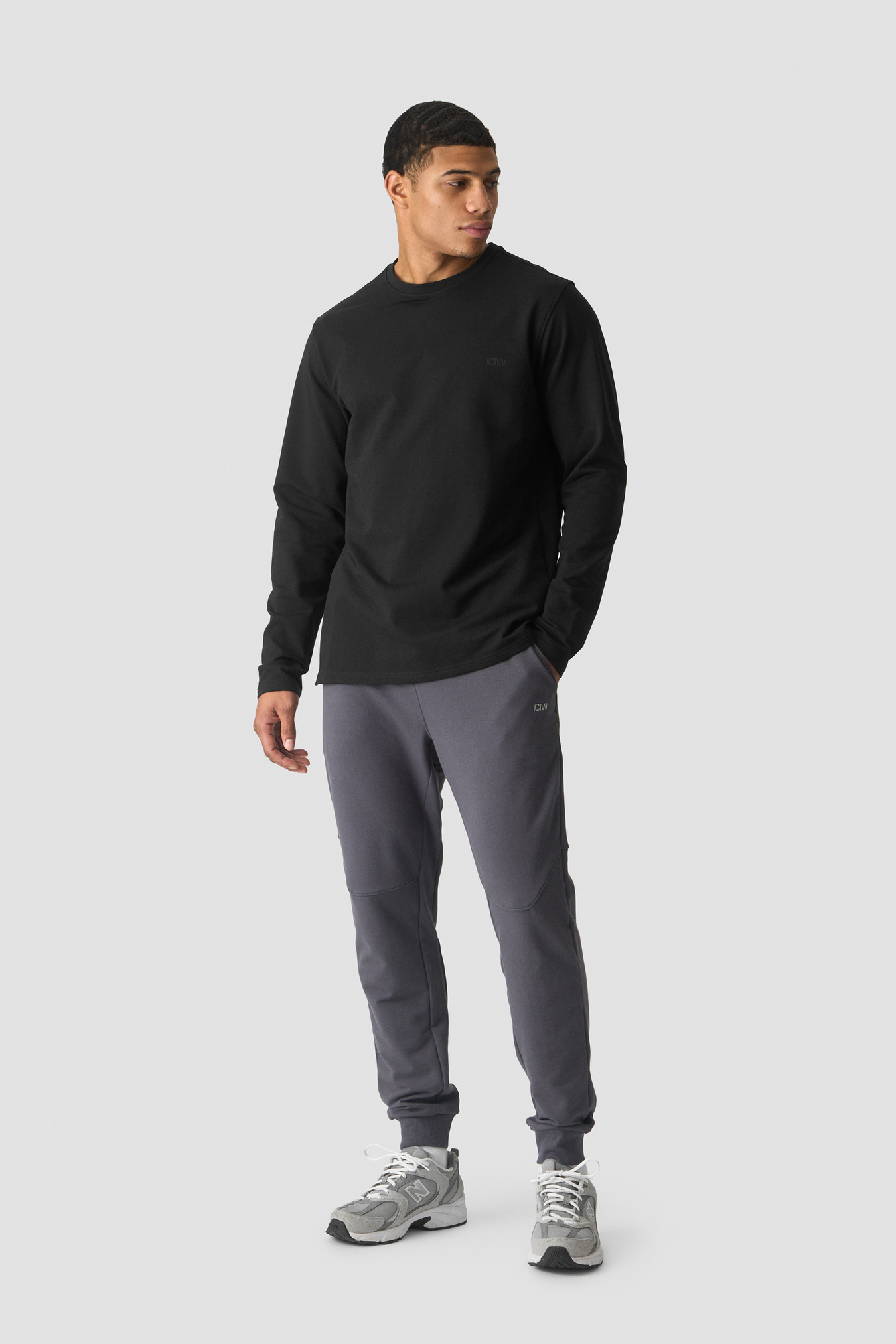 Stride Sweatshirt Men Black - bild 3