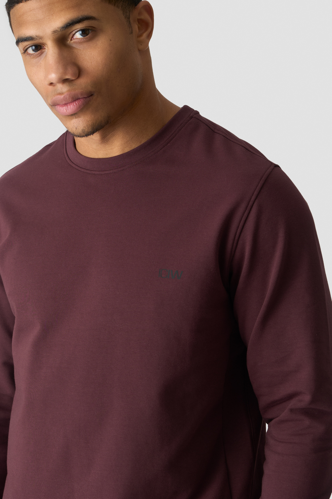 Stride Sweatshirt Men Burgundy - bild 3