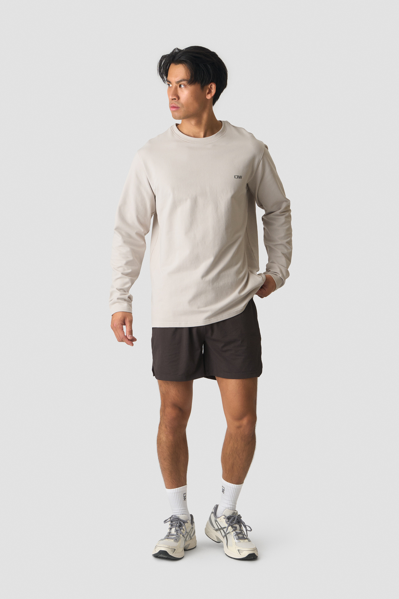 Stride Sweatshirt Men Light Grey - bild 3