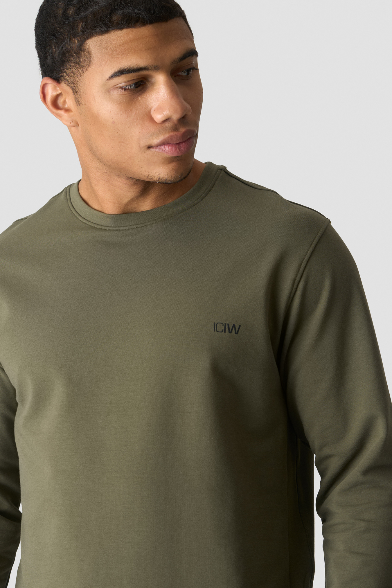 Stride Sweatshirt Men Dark Green - bild 3