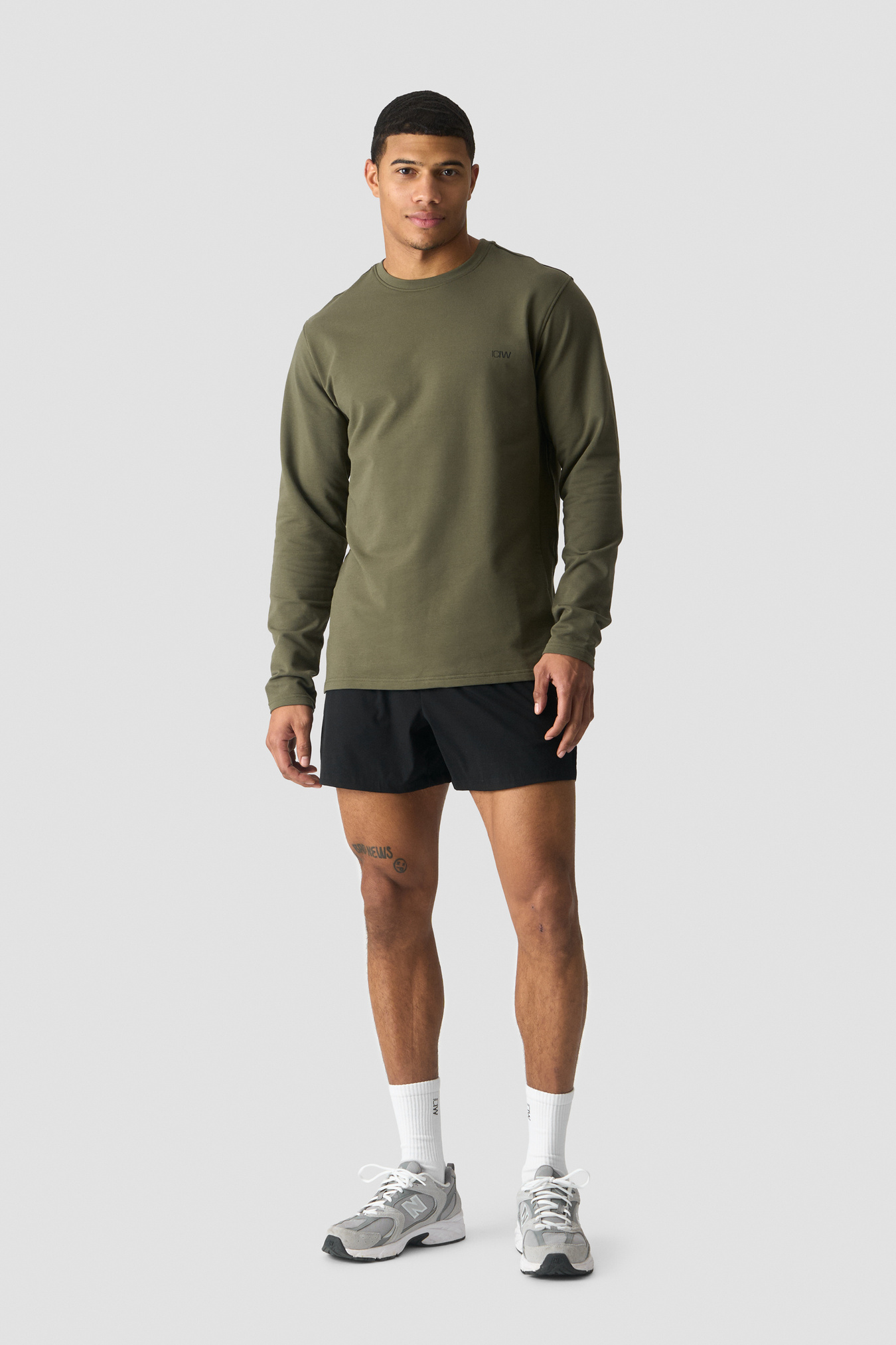 Stride Sweatshirt Men Dark Green - bild 4