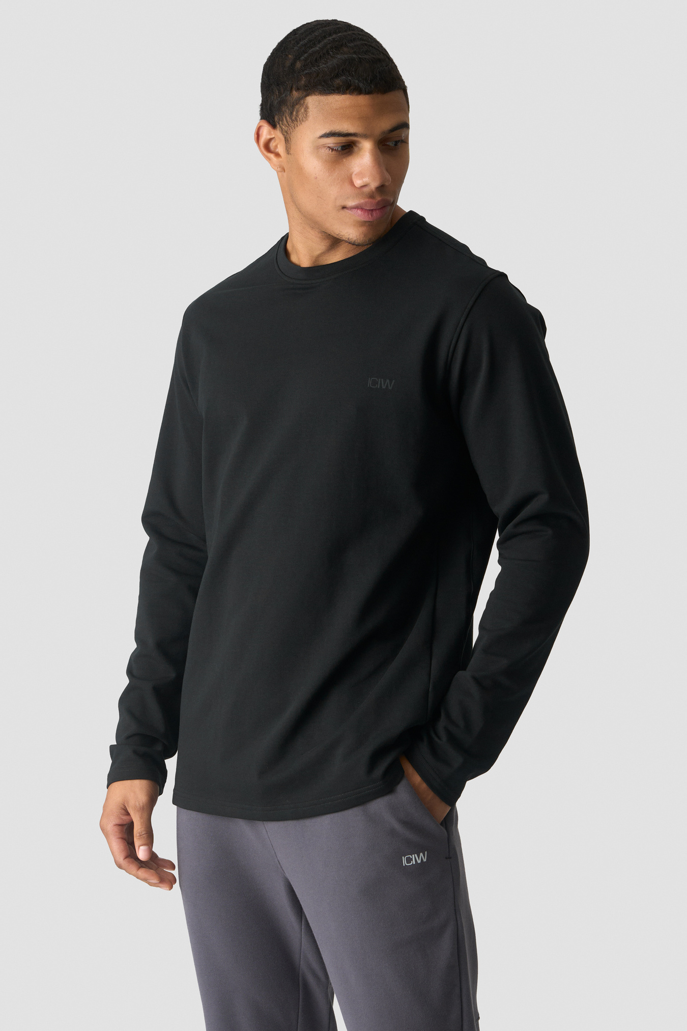 Stride Sweatshirt Men Black - bild 1