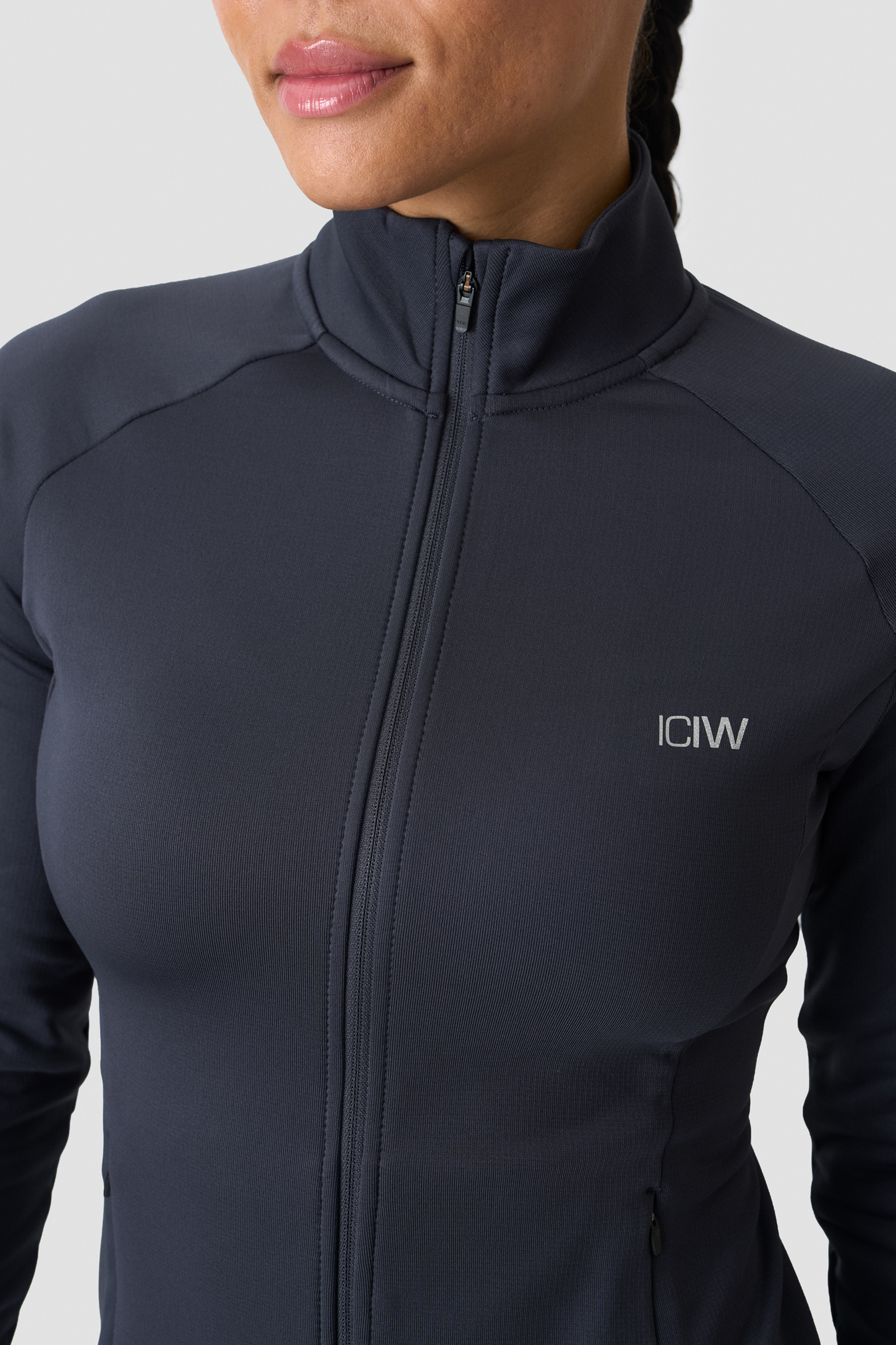 Essential Thermal Training Jacket Wmn Dusty Navy - imagen 5