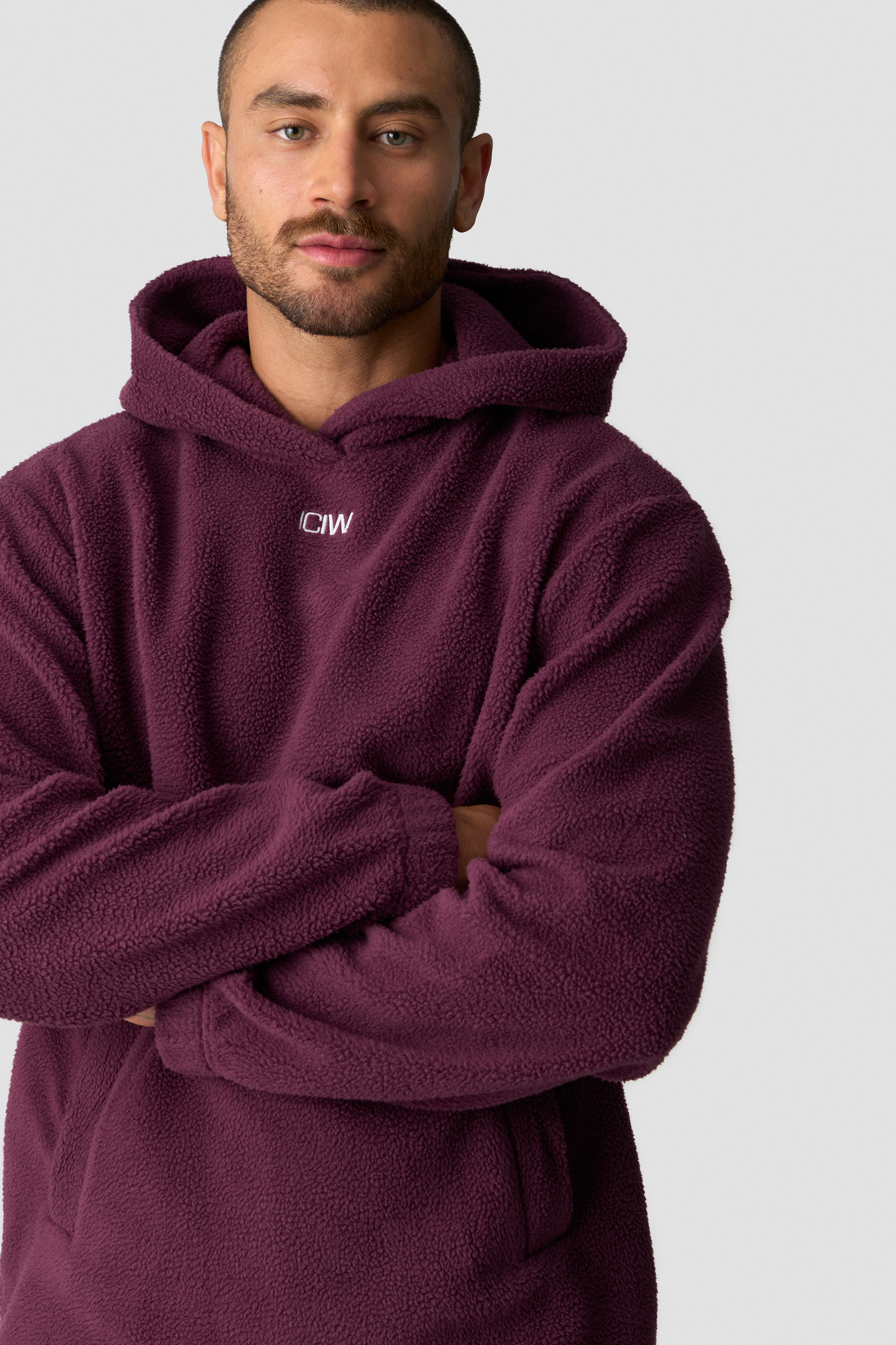 Everyday Fleece Hoodie Men Dark Mahogany - Bild 0