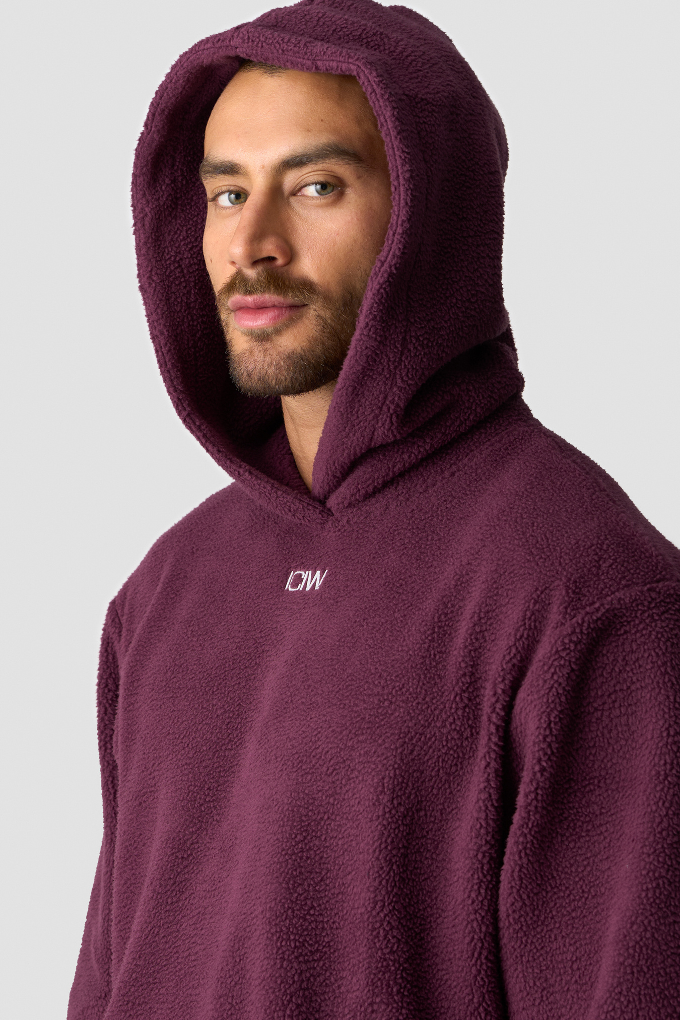 Everyday Fleece Hoodie Men Dark Mahogany - Bild 3