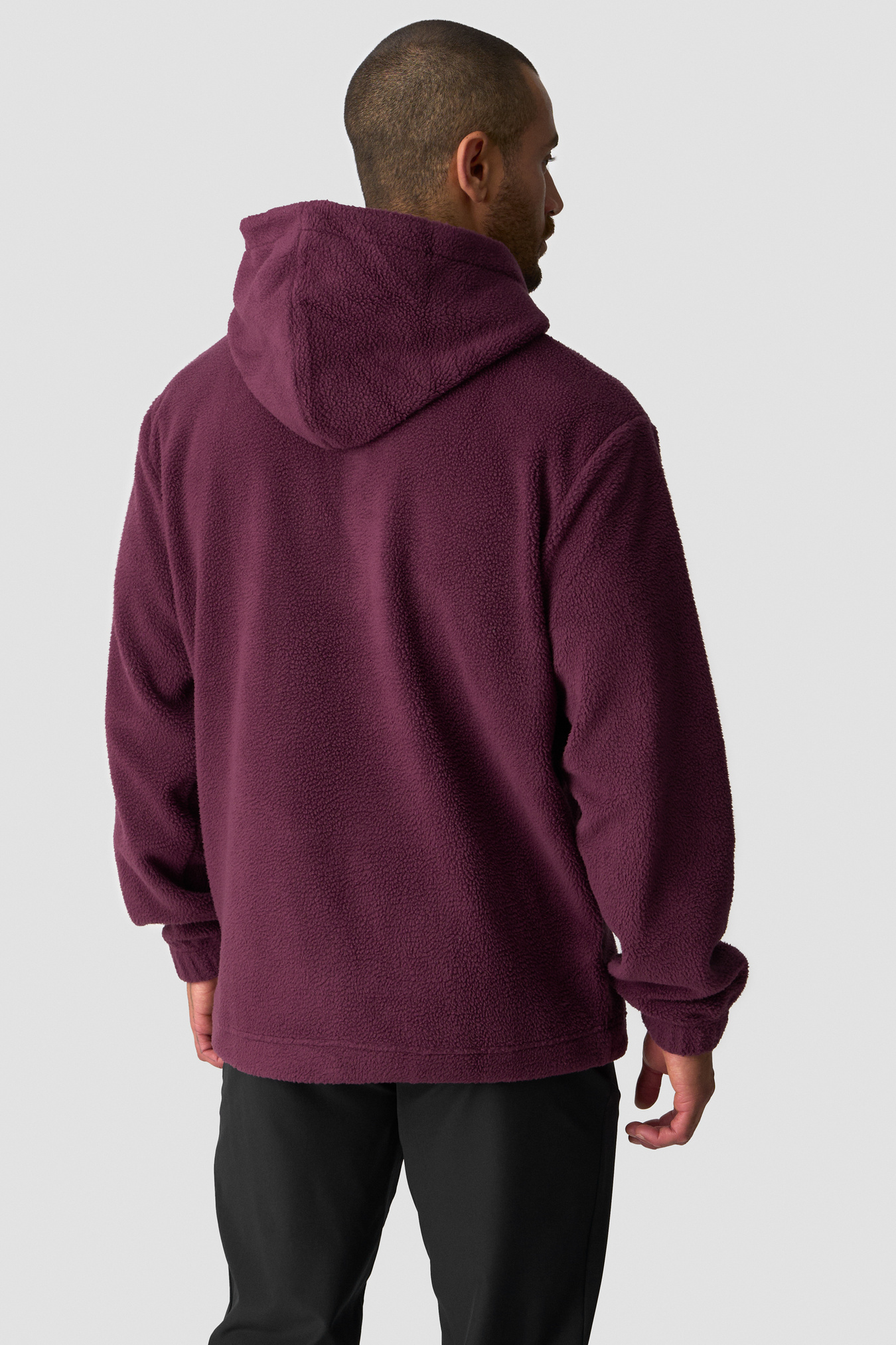 Everyday Fleece Hoodie Men Dark Mahogany - Bild 1