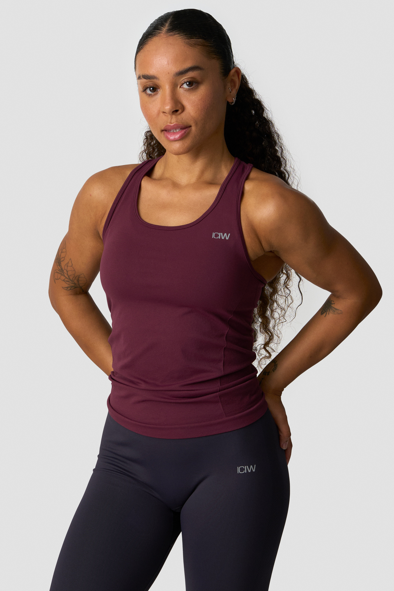 Define Seamless Tank Top Dark Mahogany - bild 0