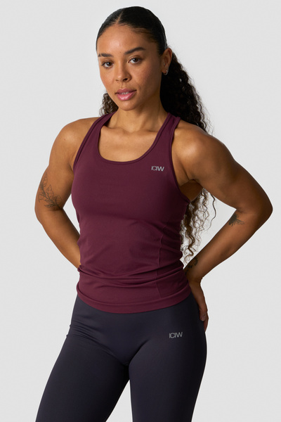 
                    Define Seamless Tank Top Dark Mahogany
                    
                  