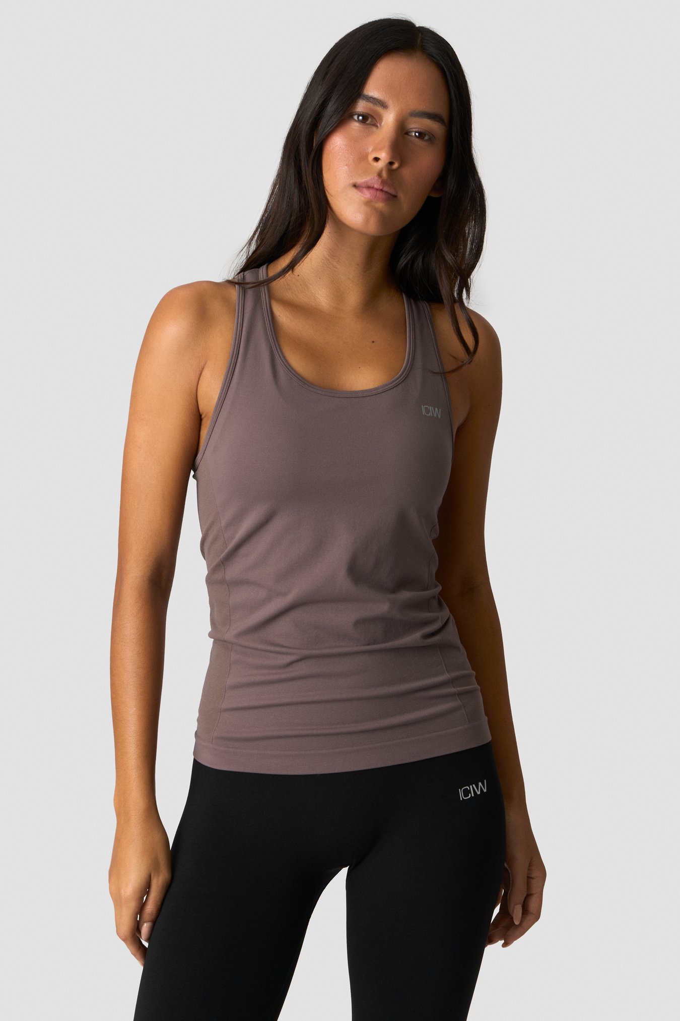 Define Seamless Tank Top Dusty Brown - image 3