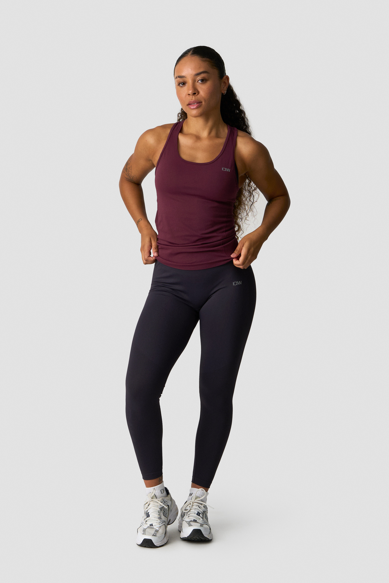 Define Seamless Tank Top Dark Mahogany - bild 3