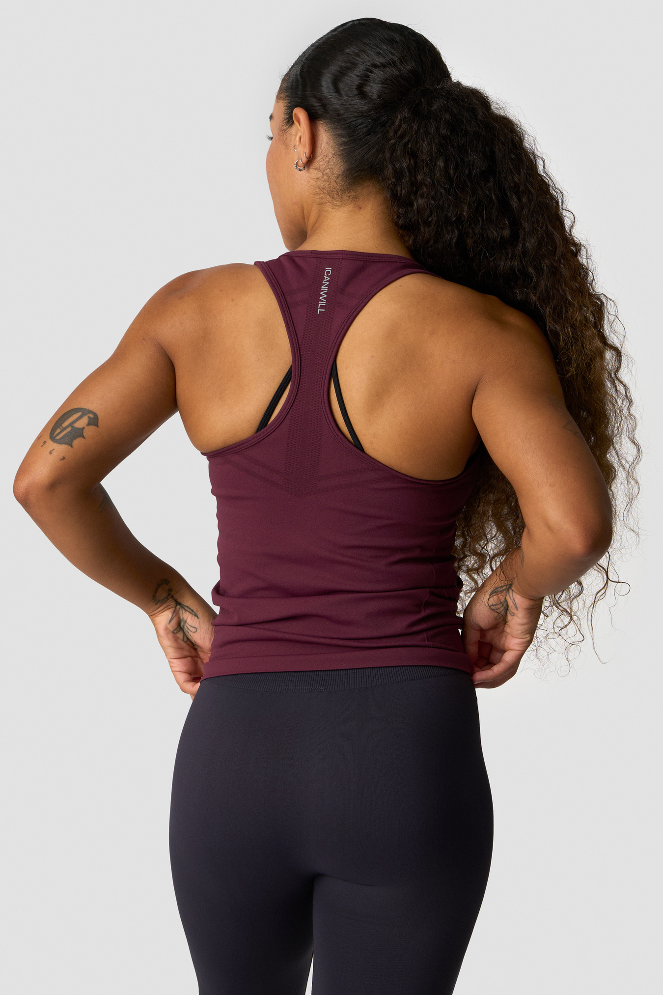Define Seamless Tank Top Dark Mahogany - bild 1