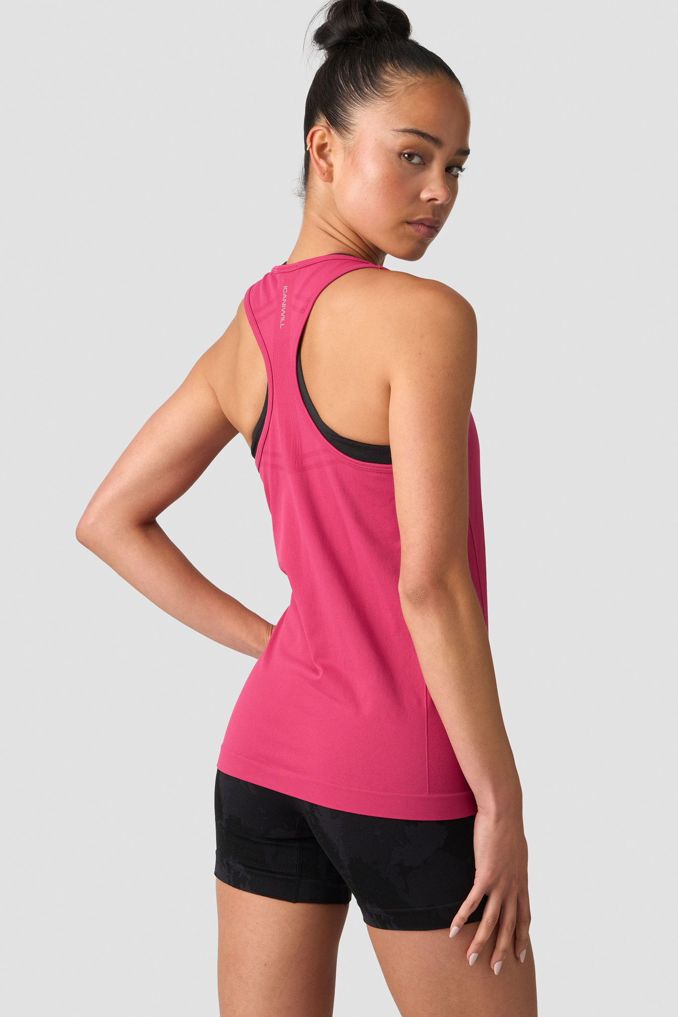 Define Seamless Tank Top Dark Pink - Bild 2