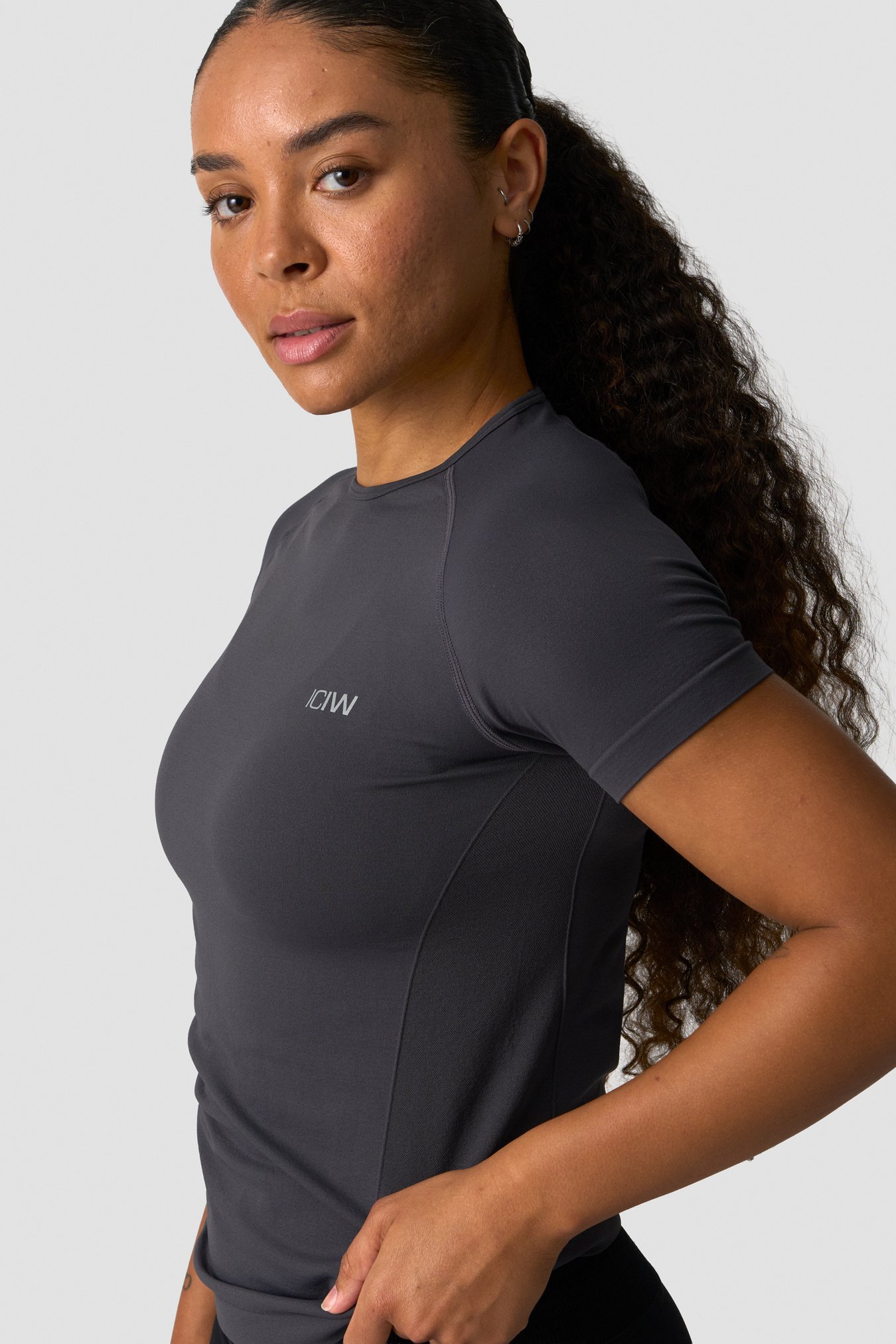 Define Seamless T-shirt Graphite - Bild 1
