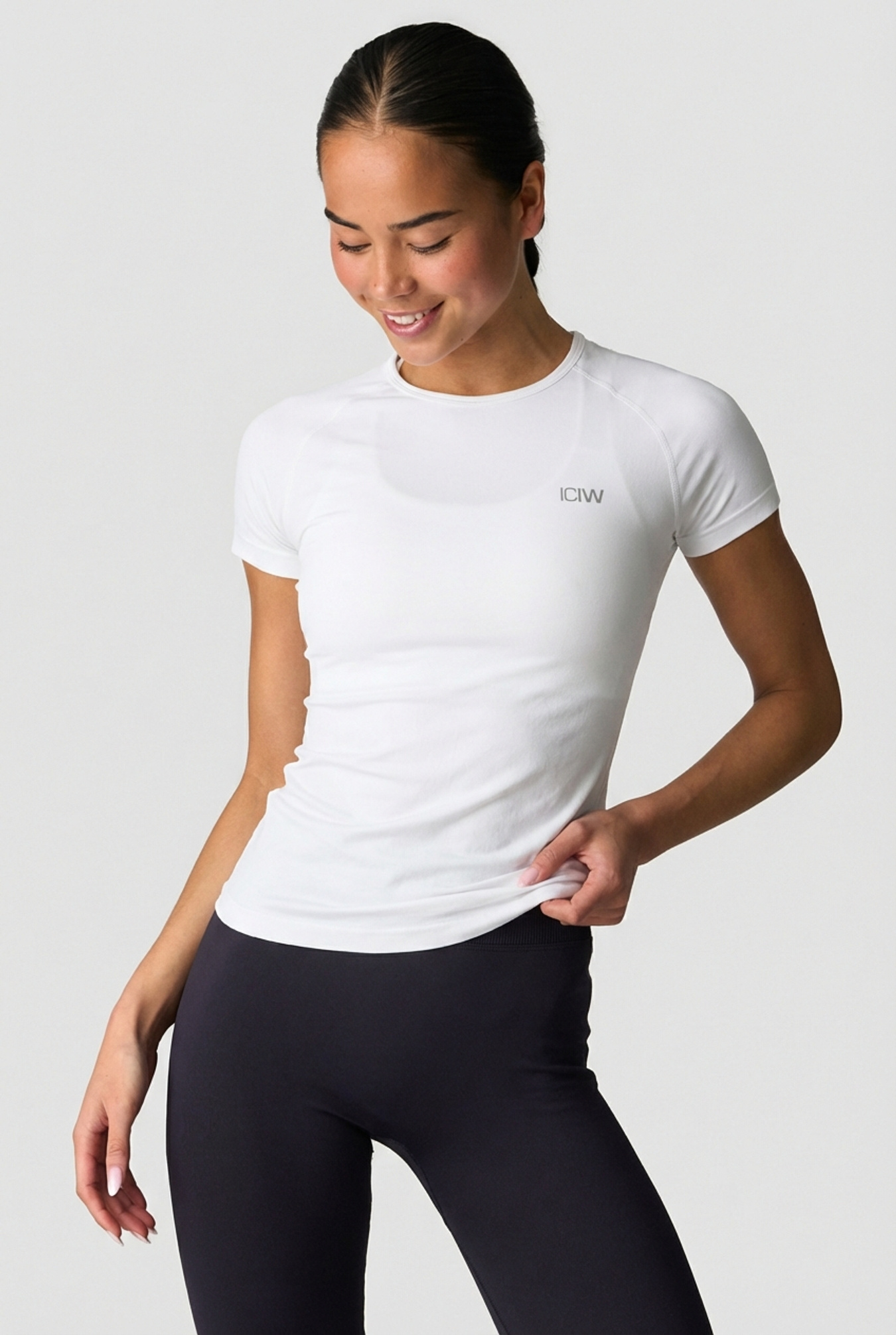 Define Seamless T-shirt White - bilde 1