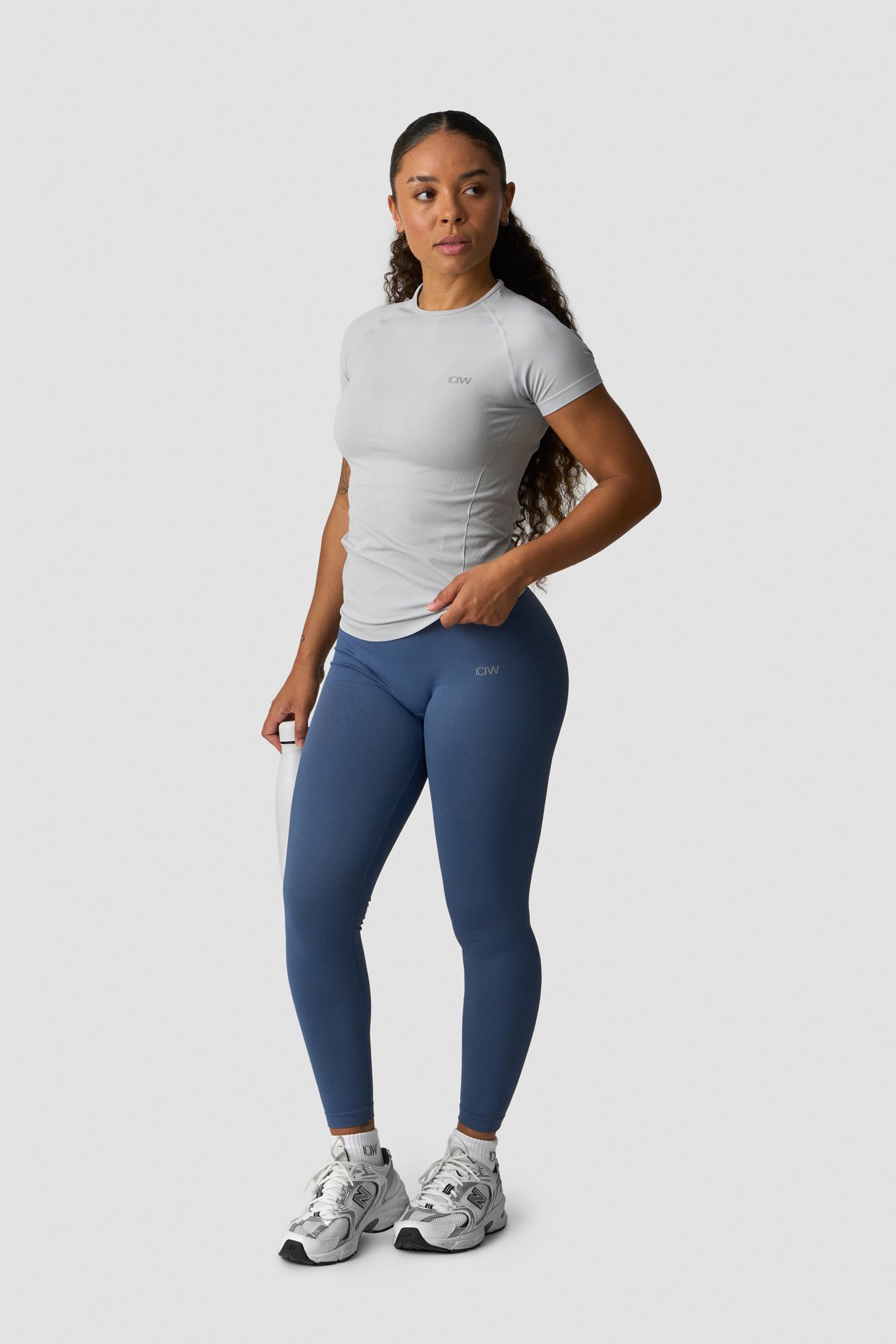 Define Seamless T-shirt Light Grey - Bild 4