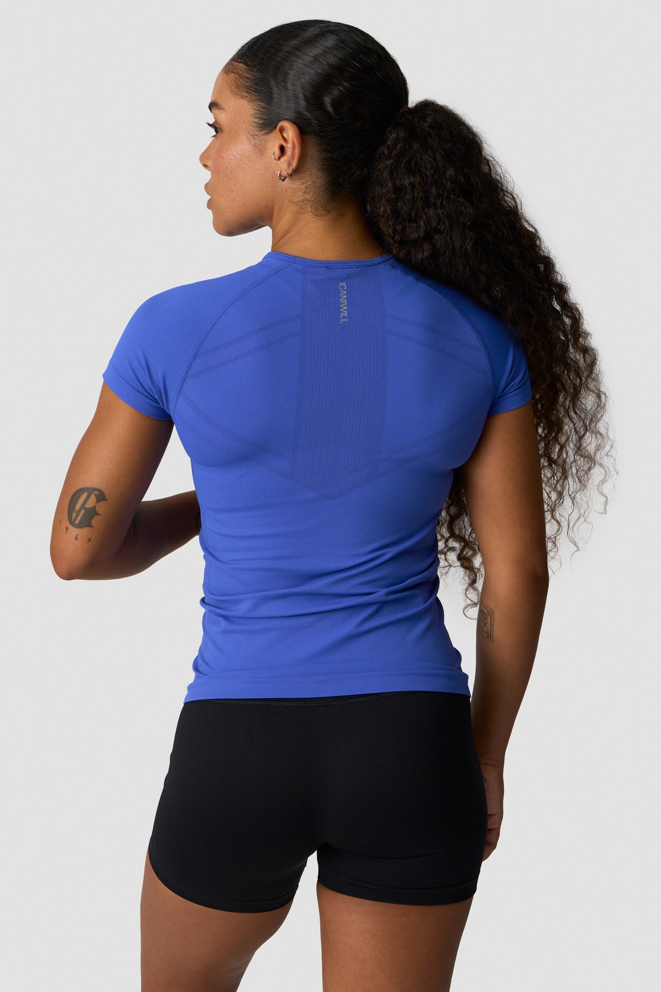 Define Seamless T-shirt Virtual Blue - Bild 2